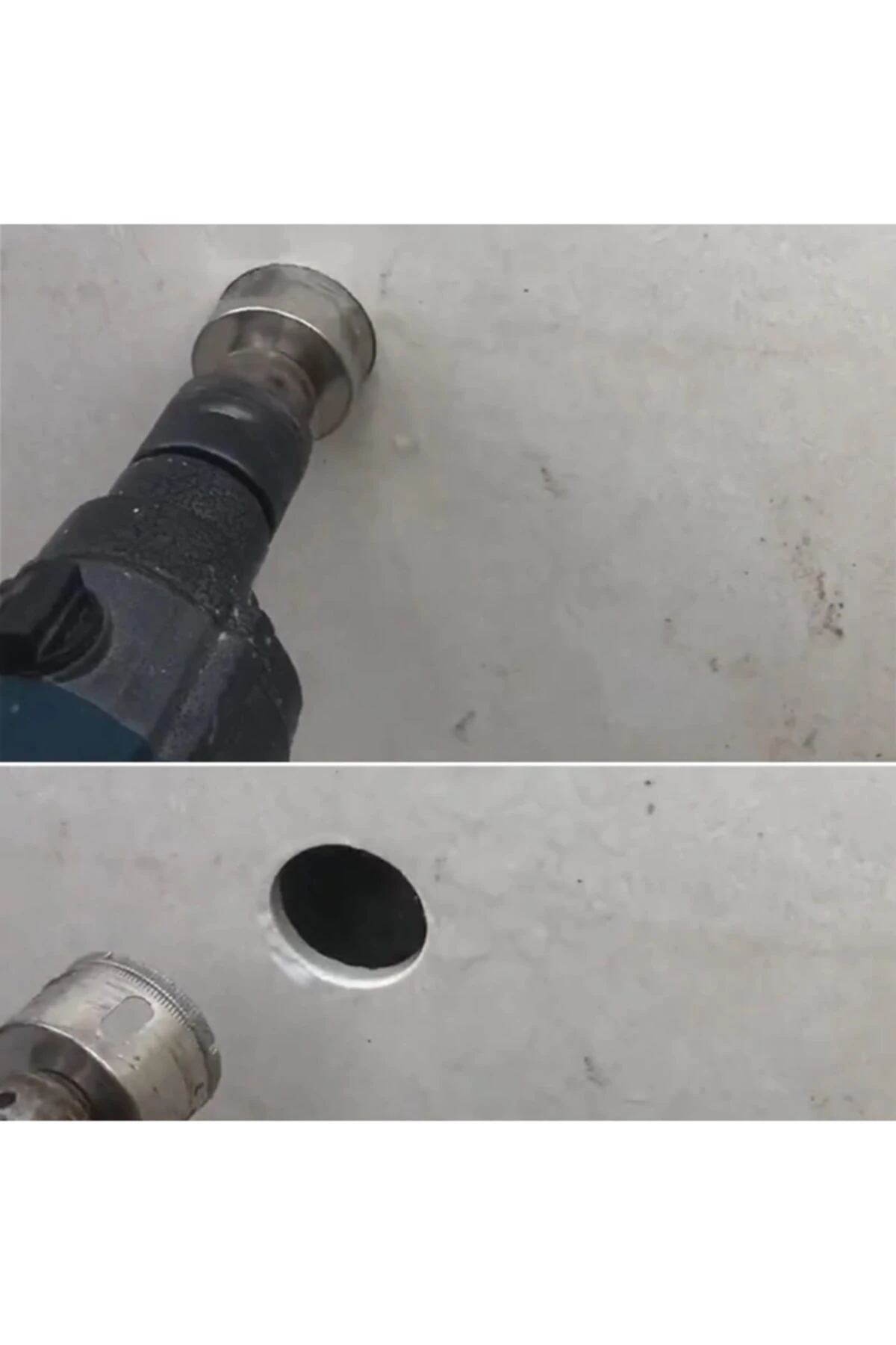 Mermer Granit Fayans Cam Yuvarlak Delme Panç Elmas Uç Yuvarlak Açma Matkap Için Karot 4cm (40mm)