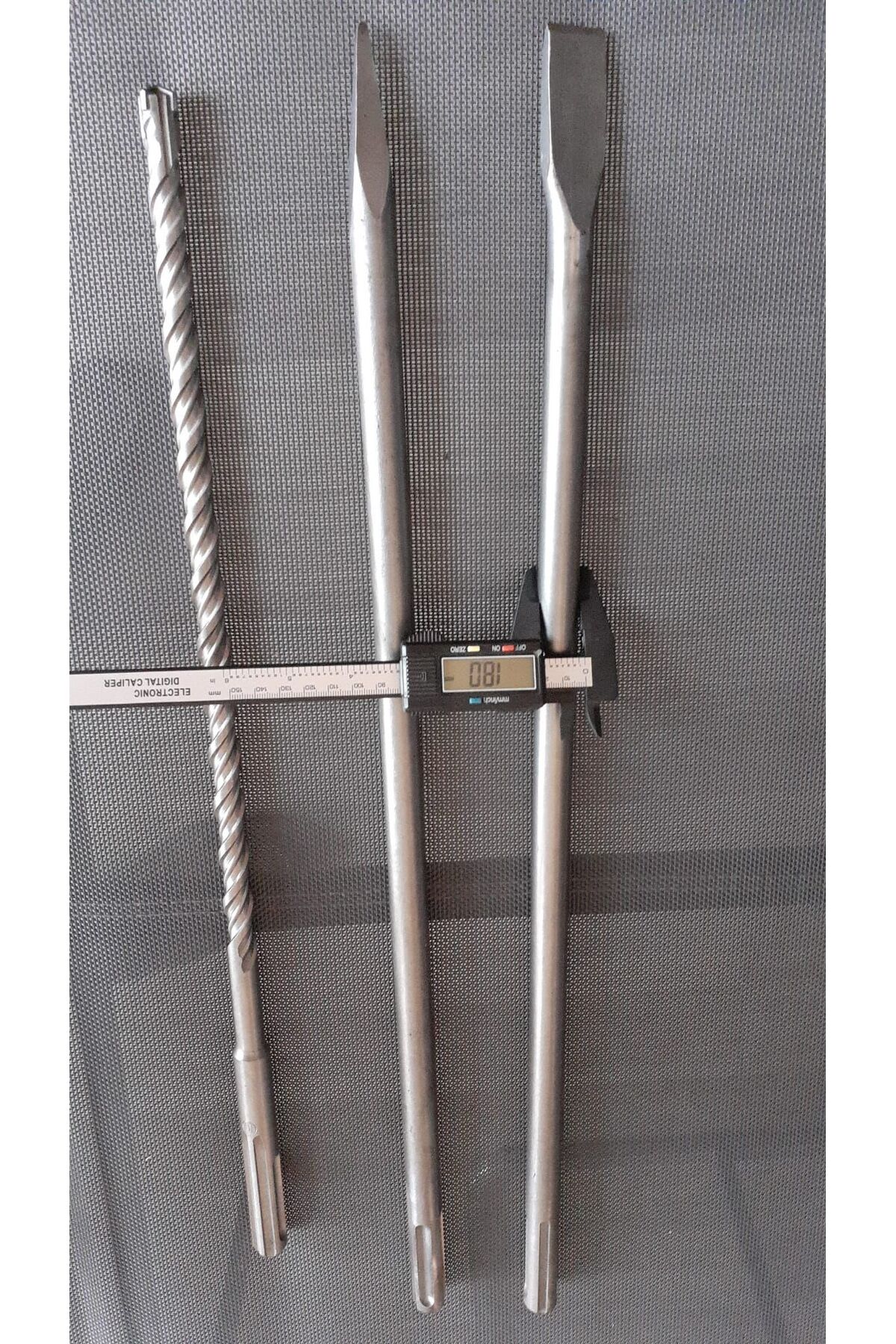 Sds Max Kırıcı Delici Için Murç Sds Max Keski 18 X 600 X 25mm Sdsmax Girişli