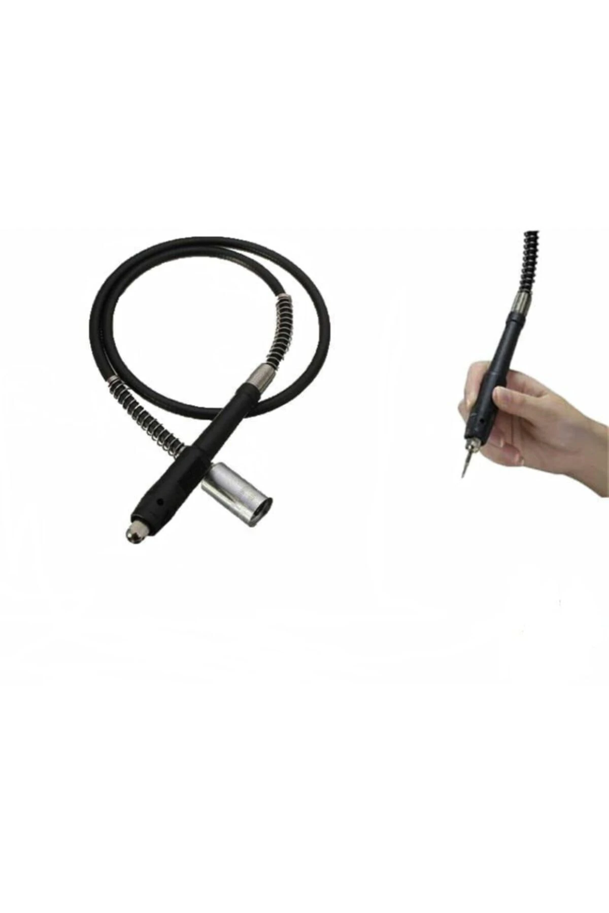 Mini Taşlama El Gravür Makinesi Uzatma Hortumu Esnek Gravür Hortumu