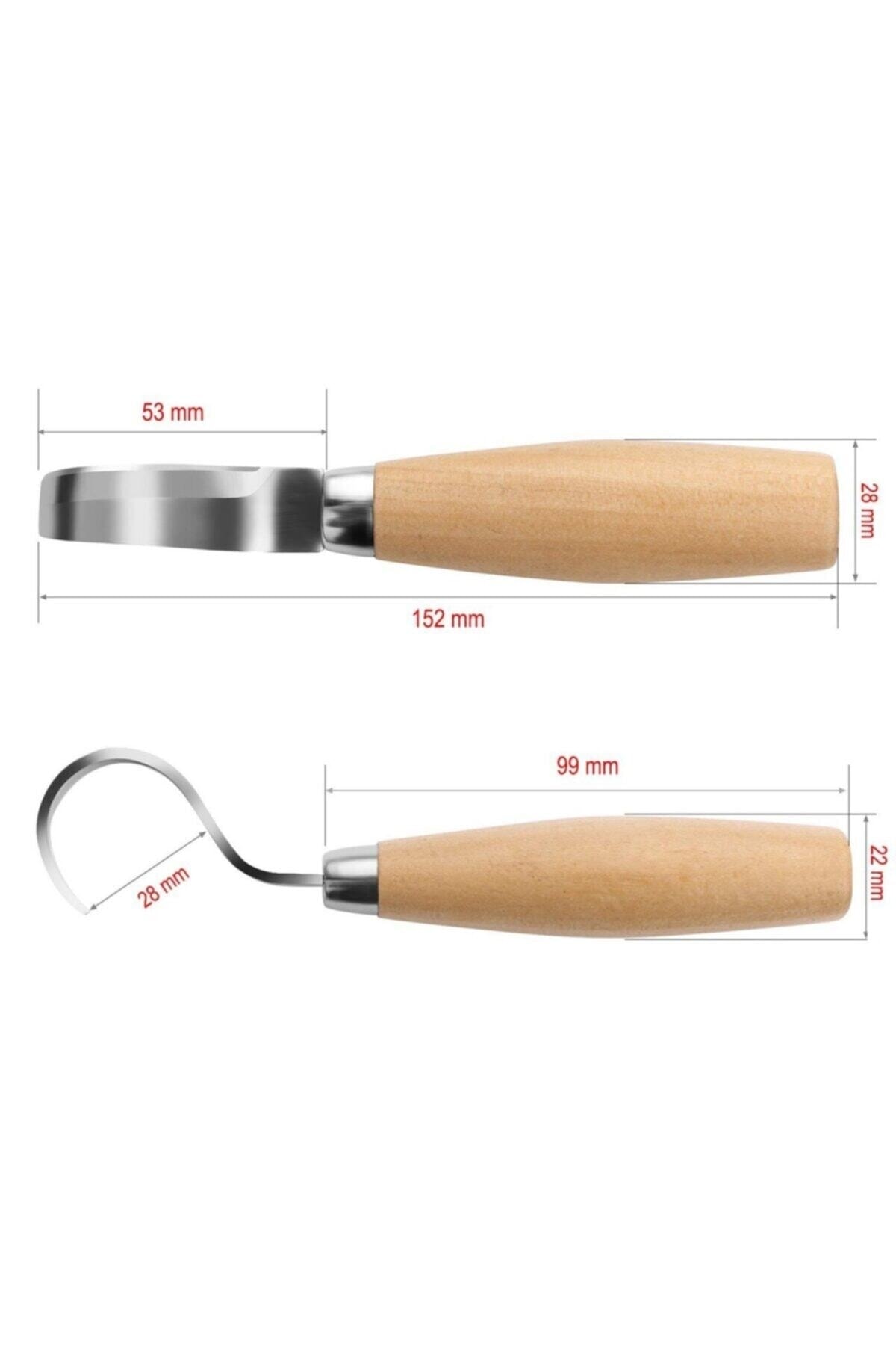 Ahşap Kaşık Kuksa Oyma Bıçağı