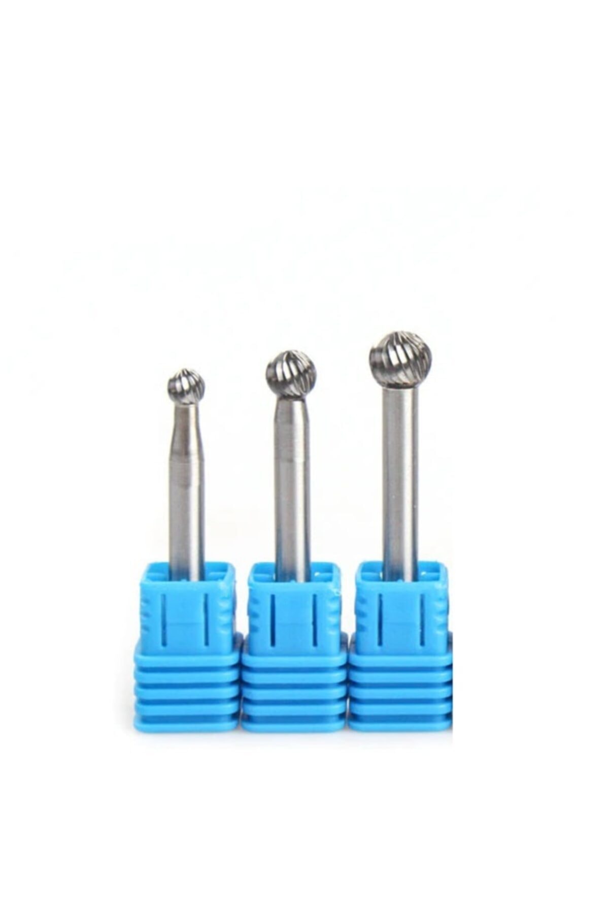 Karbür Uç Seti 2.0mm 2.5mm 3mm Carbide Cnc Router Ucu Yoğun Çelik Metal Ahşap Işleme Ucu 3 Lü Set