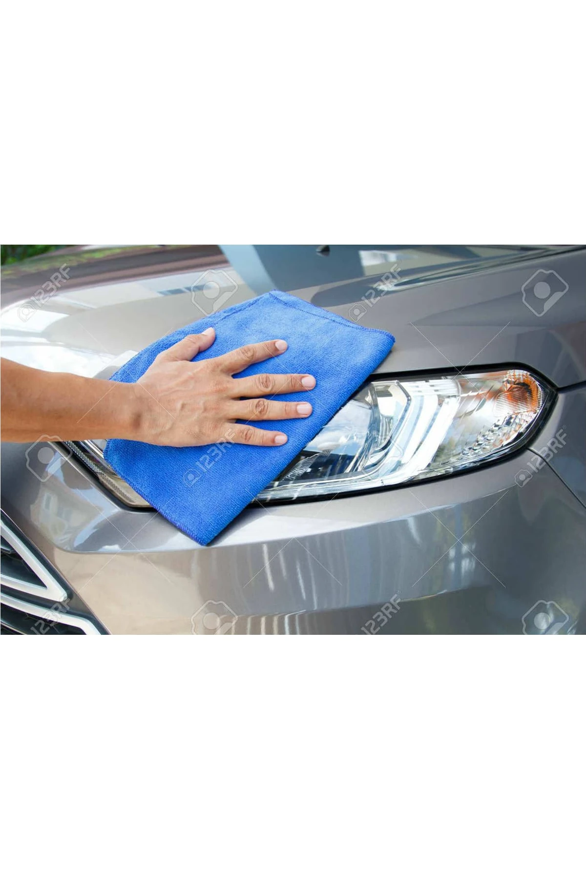 Oto Kaporta Tampon Cizik Giderici Pasta Cila Microfiber Kurulama Bezi Ve Mikrofiber Cam Bezi Seti