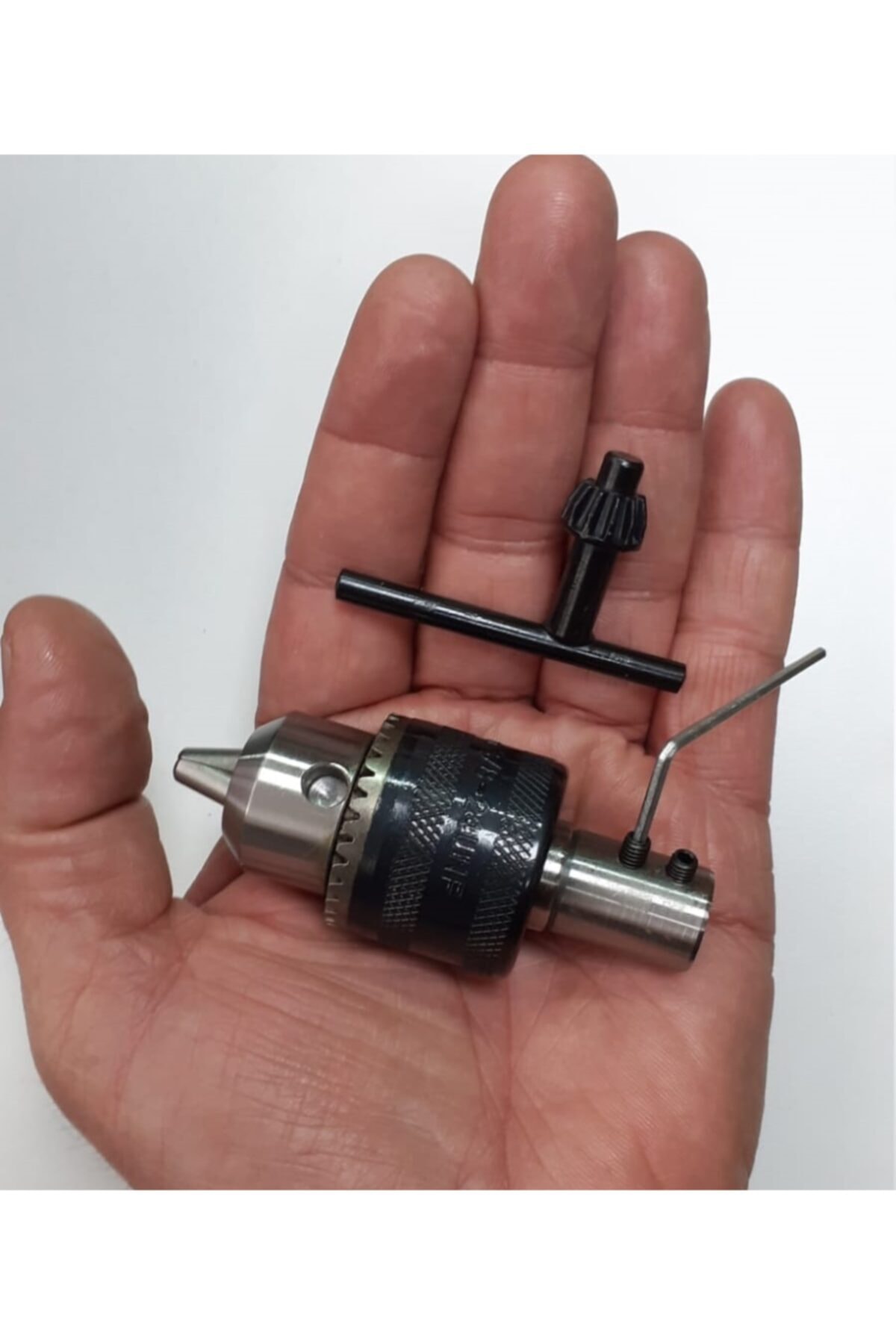 10mm Mandren Otomatik Mandrel Okul Proje Ödev Hobi Uygulama 5mm-8mm-10mm Motora Bağlama Kaplin