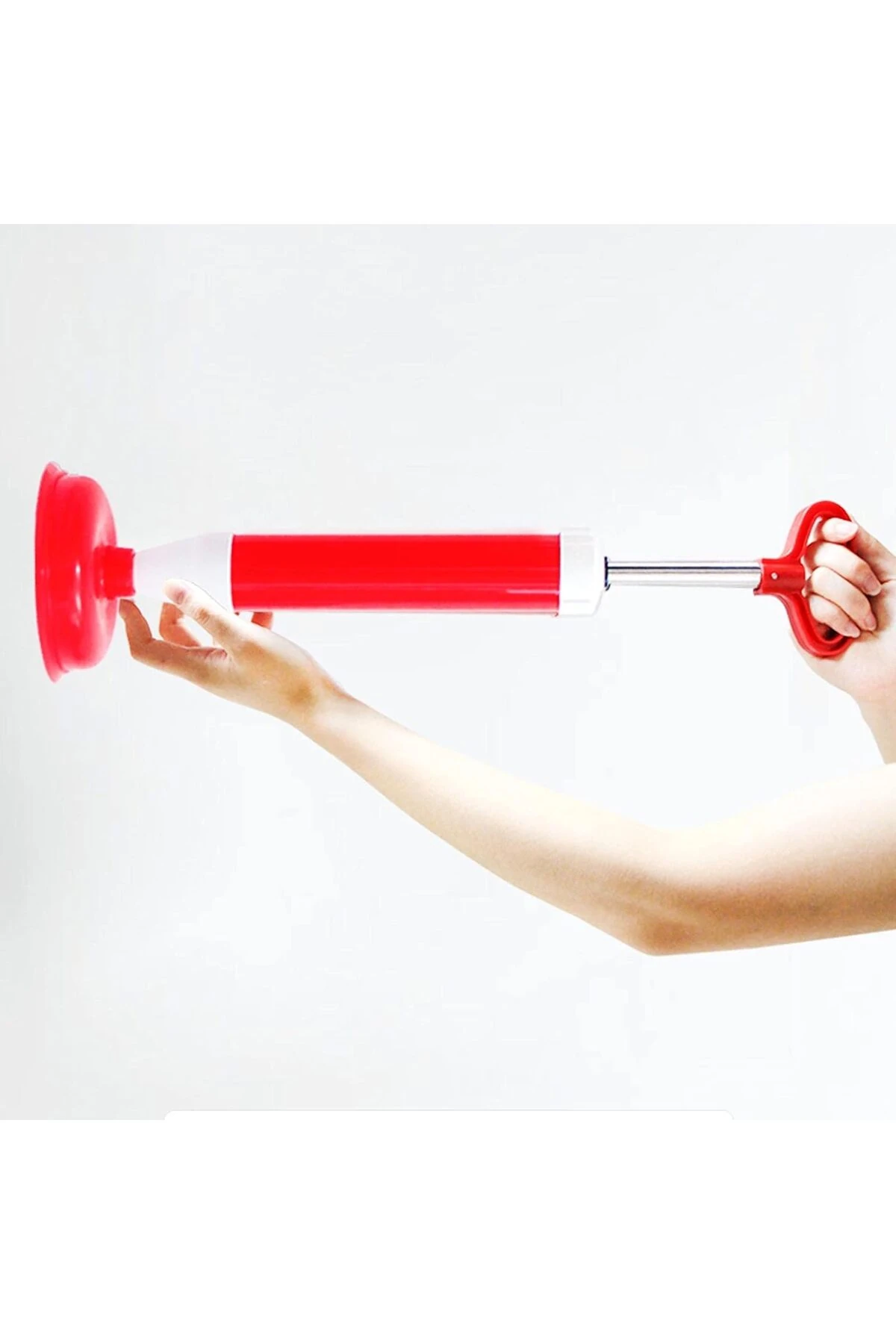 Klozet sifon Banyo evye vakum pompası kaucuk başlık güçlü vakum pompa küvet tıkanık açma pompa 3lü