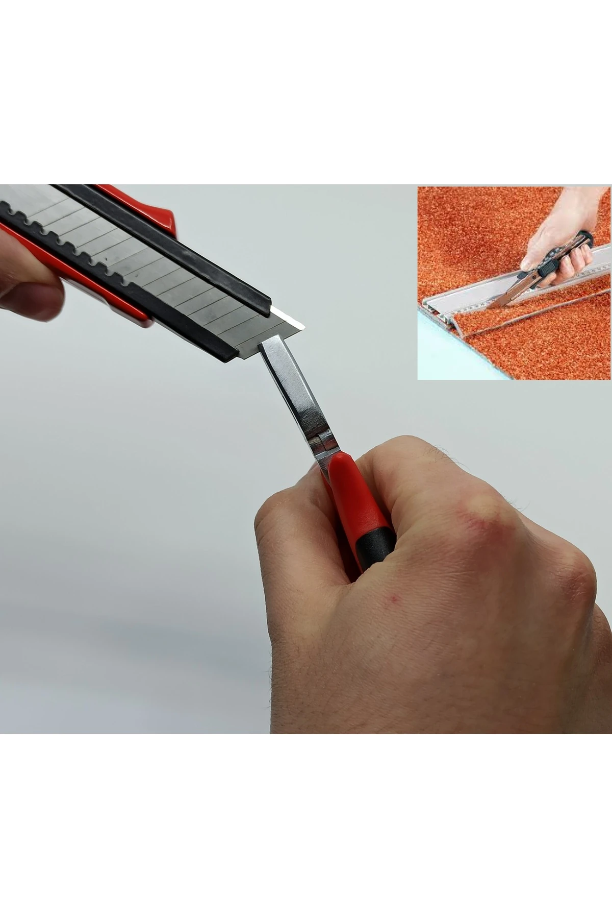 falçata yedek bıçağı GFB 100lü maket bıçağı yedeği 0.5mm