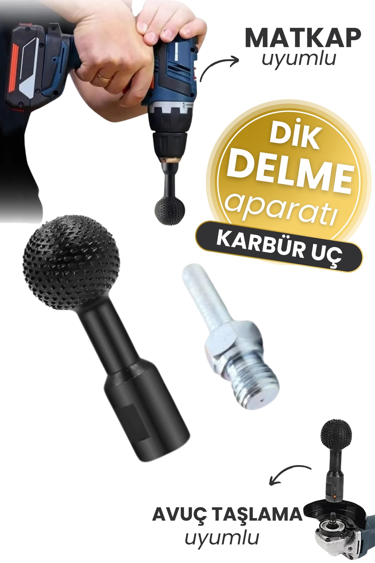küresel ahşap oyma top törpü aşındırma sondaj topu avuç taşlama ve matkap için ağaç İşleme aleti
