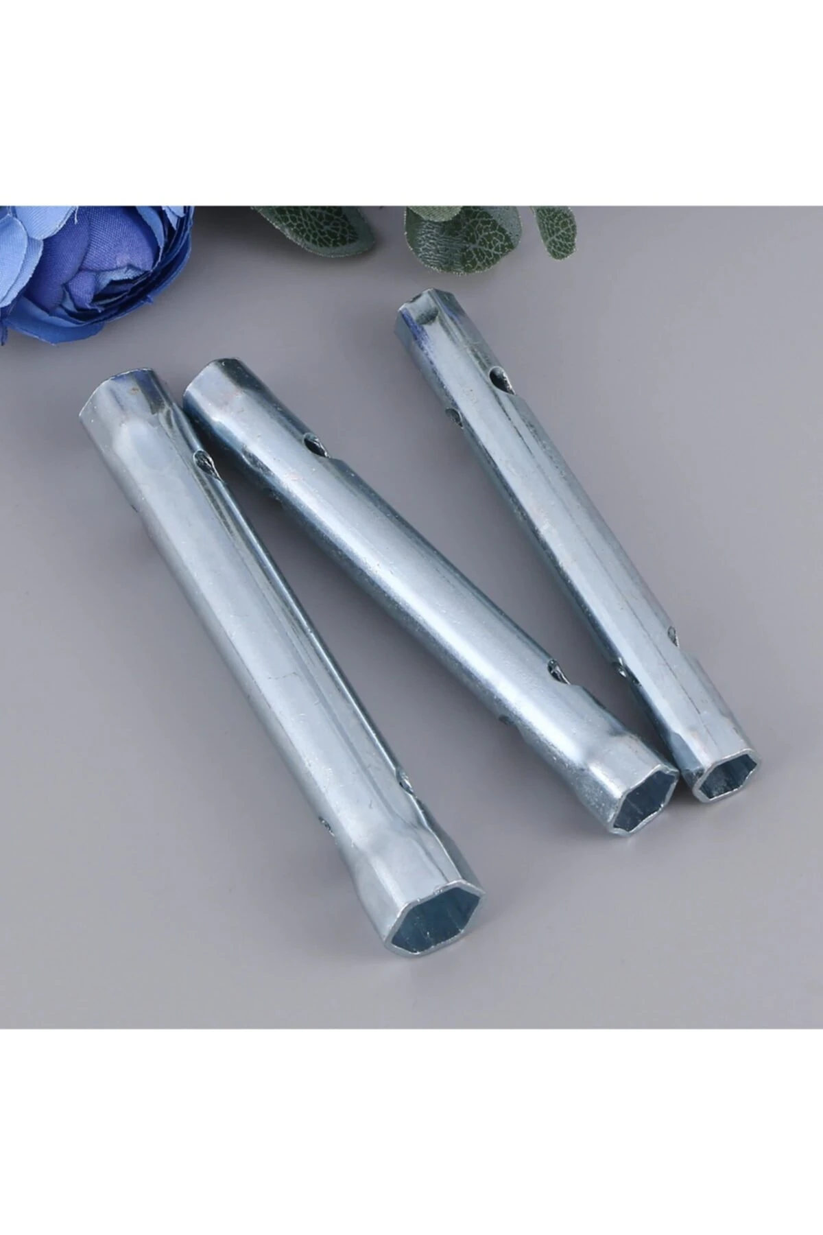 Borulu Lokma Anahtar Takımı Kovan Tipi T Kol Buji Anahtar Seti 5li Boru Lokma Seti 8mm-17mm