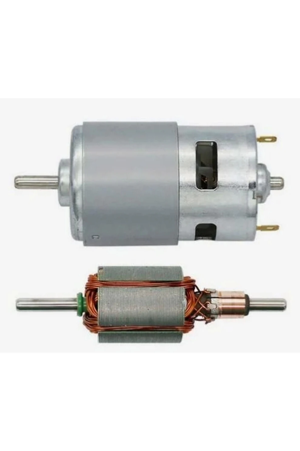 RS 775 DC Motor Rulmanlı 12-36 Volt 15000 RPM Şarjlı Matkap – CNC Motoru