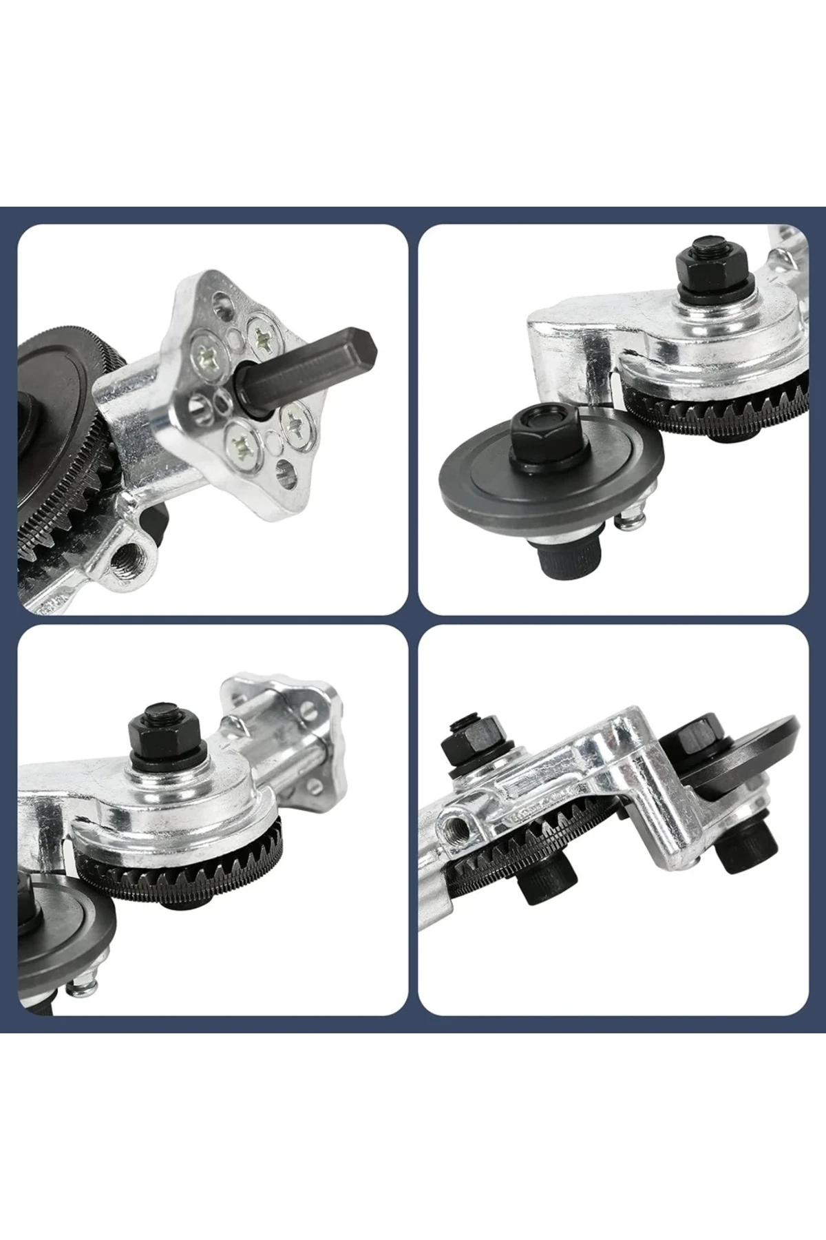 Elektrikli Matkap Saç Kesme Makası Çift Başlı Metal Plaka Levha Teneke Kesici Mekanizmalı Aparat