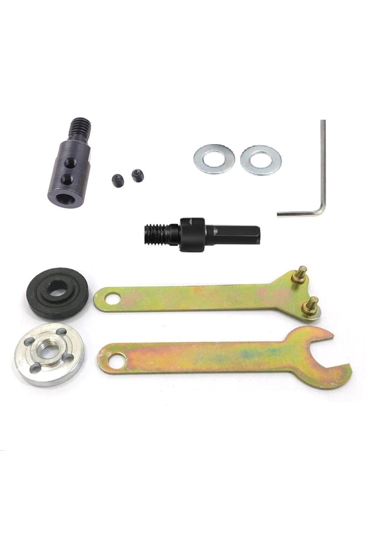 5mm Motor Kaplini Ve Matkap Için 2li Disk Bağlama Adaptör Aparat Seti Okul Proje Ödev Uygulama Arge