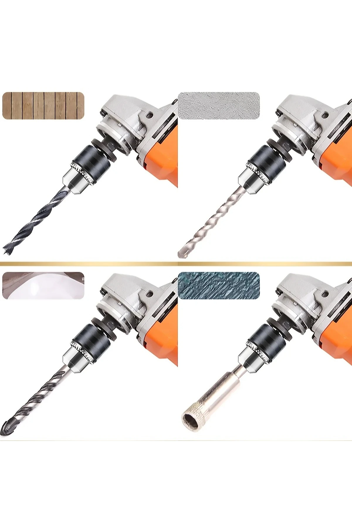 Taş Motoru Mandreni Avuç Taşlama Spral Matkap Mandren Aparatı Spiral Taşlama Motoru Matkap Yap