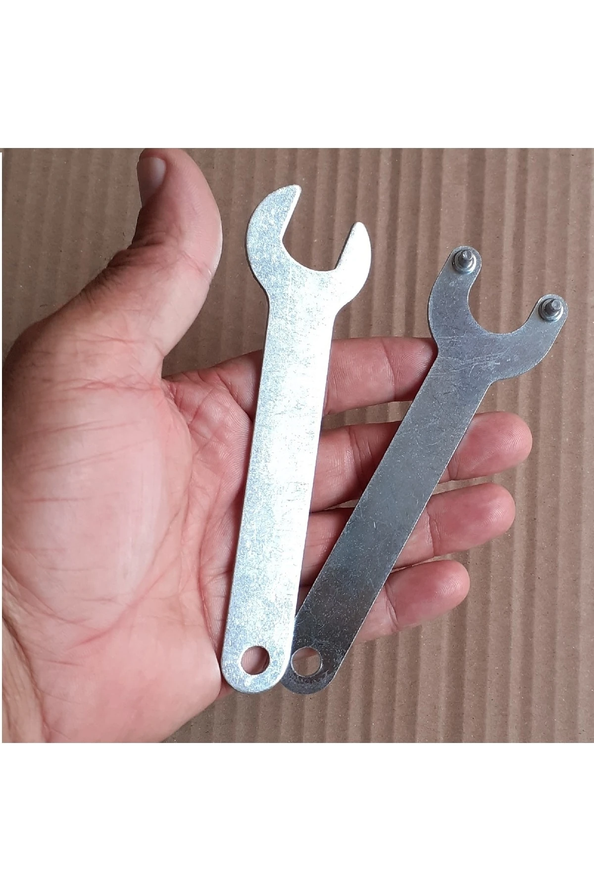 Taşlama Makinesi Için Germe Somunu Spral Vidası Takım Sökme Takma Anahtarlı Set M14 3lü Set