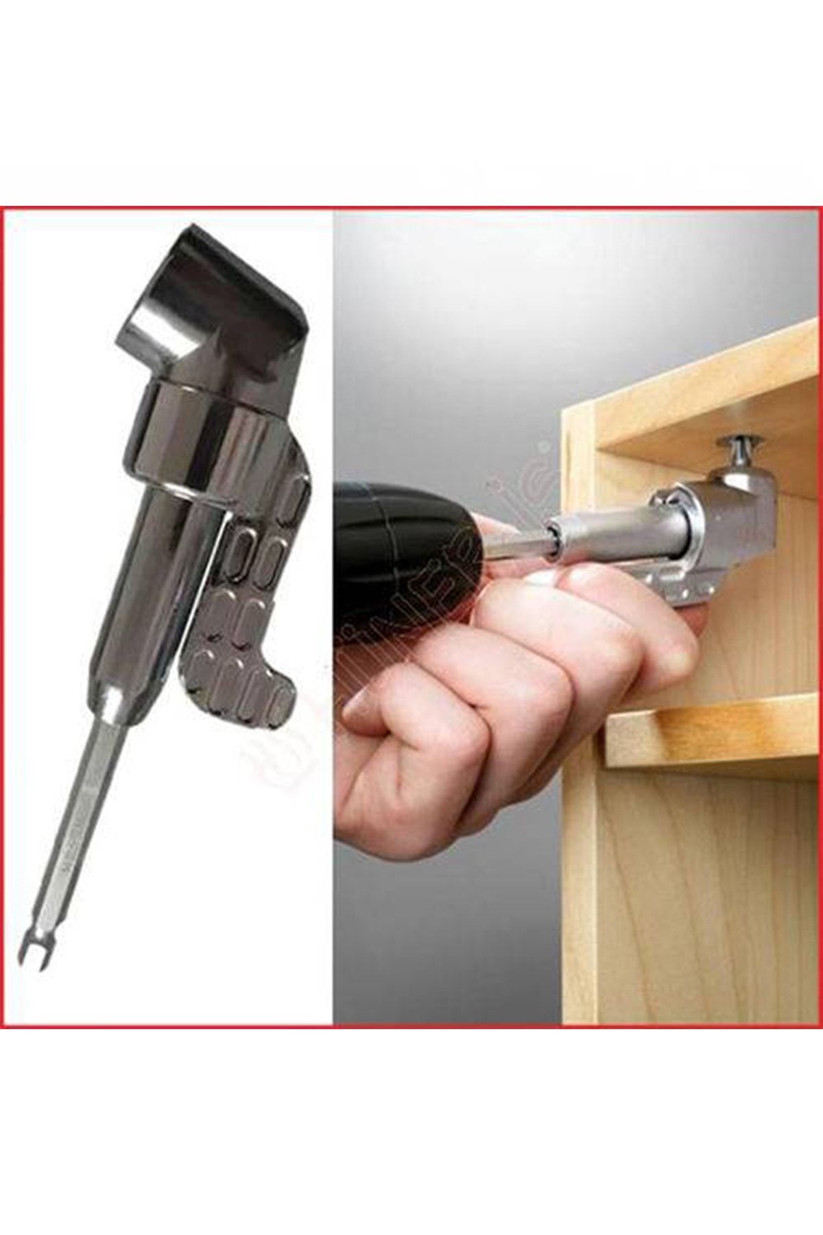 Köşe Vidalama Akrobat Seti & Köşe Vidalama Ucu 11 Parça Matkap Ucu Toplam 13 Parça