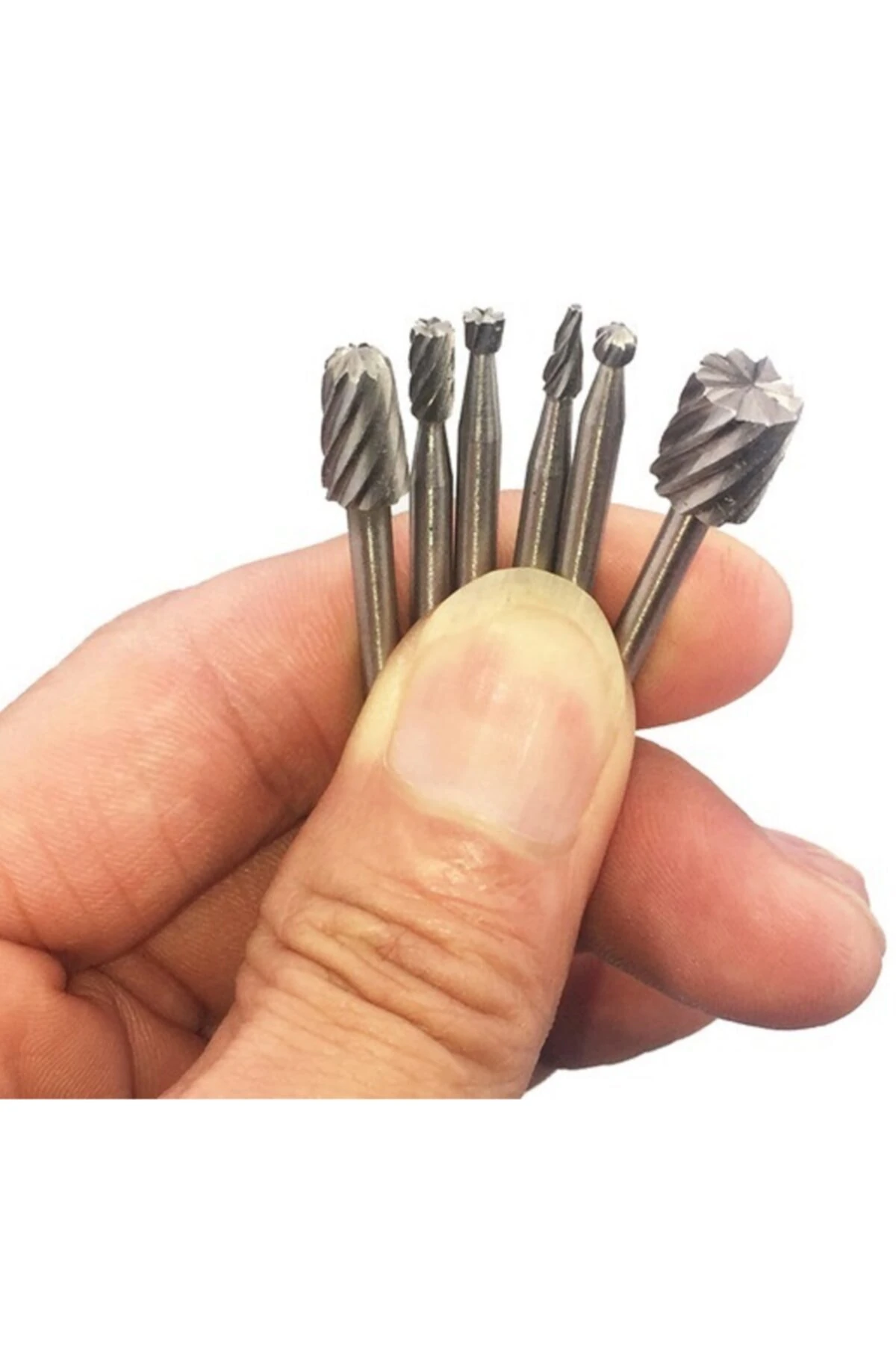 Mini Gravür Makinası Için Ahşap Oyma Törpüleme Delme Eğe Freze Uç Seti Kalıpçı 11 Parça Kalıpçı