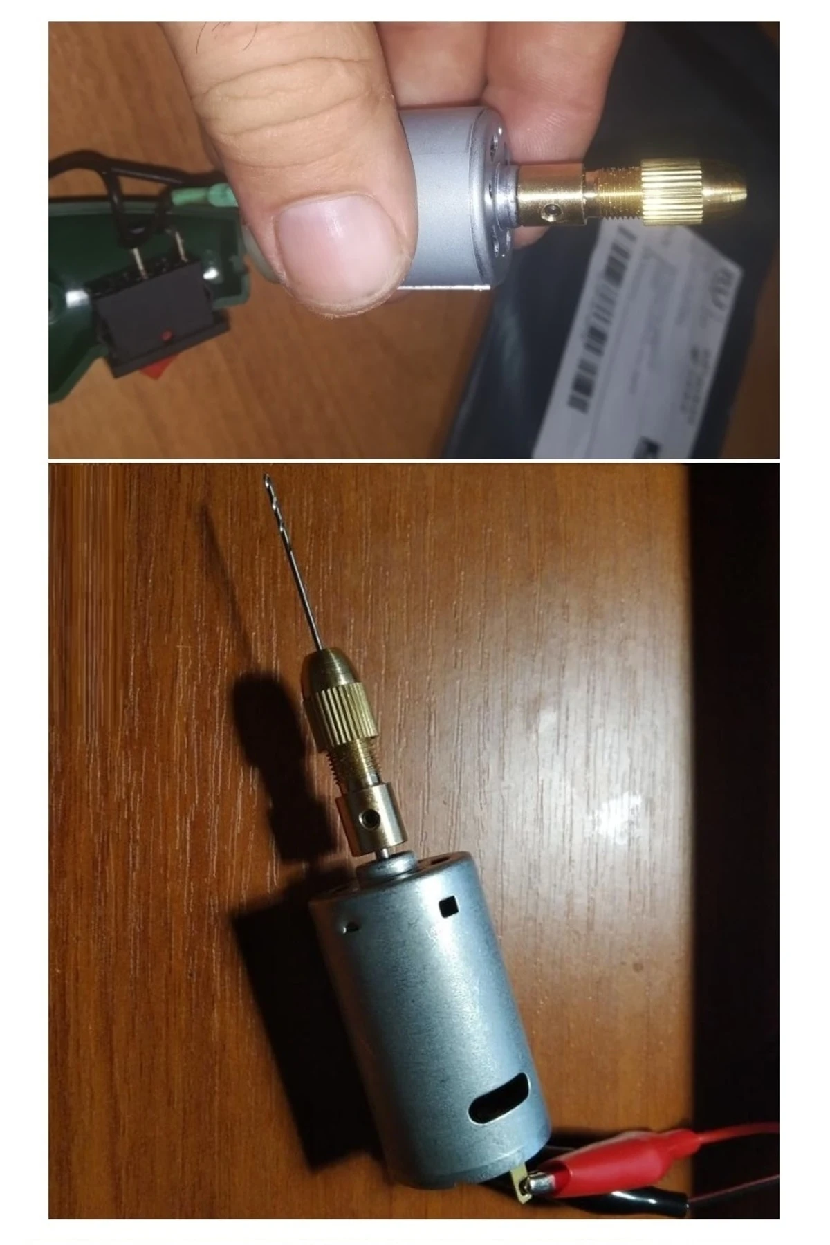 Motor Için Otomatik Mandrel 5 Pensetli Üniversal Okul Proje Ödev Hobi Uygulama 3.17mm Motor Giriş