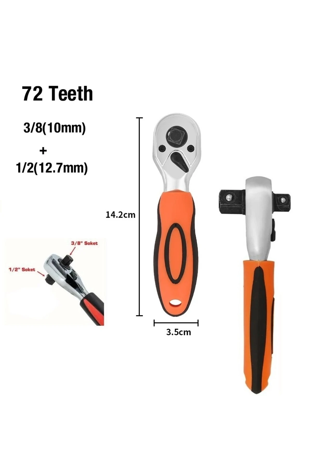 Fonksiyonel Cırcır Kolu Lokma seti 10lu bits uç 9lu Lokma Anahtar Takımı 22 Parçalı Cırcırlı Lokma