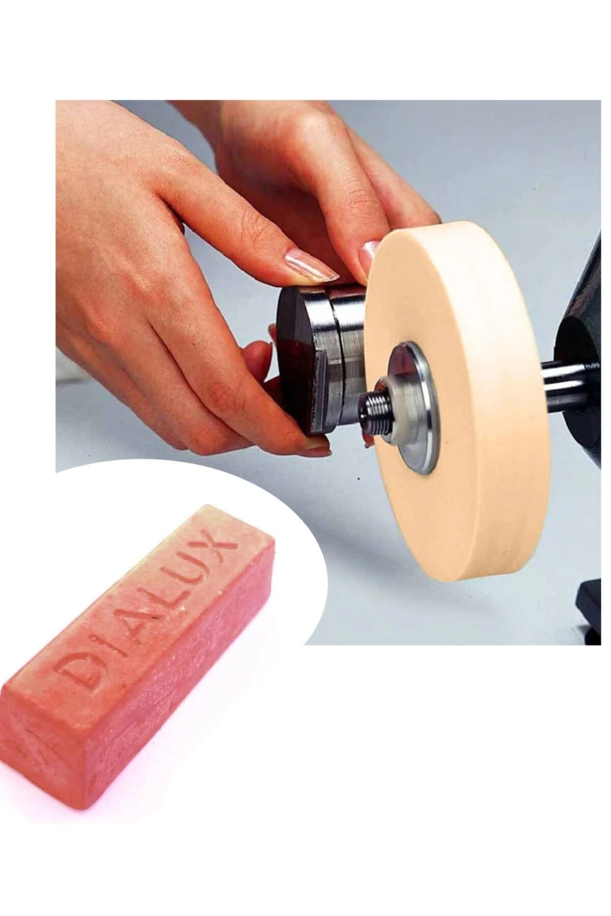 Kuyumcu Altın Gümüş Mücevher Parlatma Polisaj Pastası Pirinç Parlatma Balmumu Macunu 100gr.