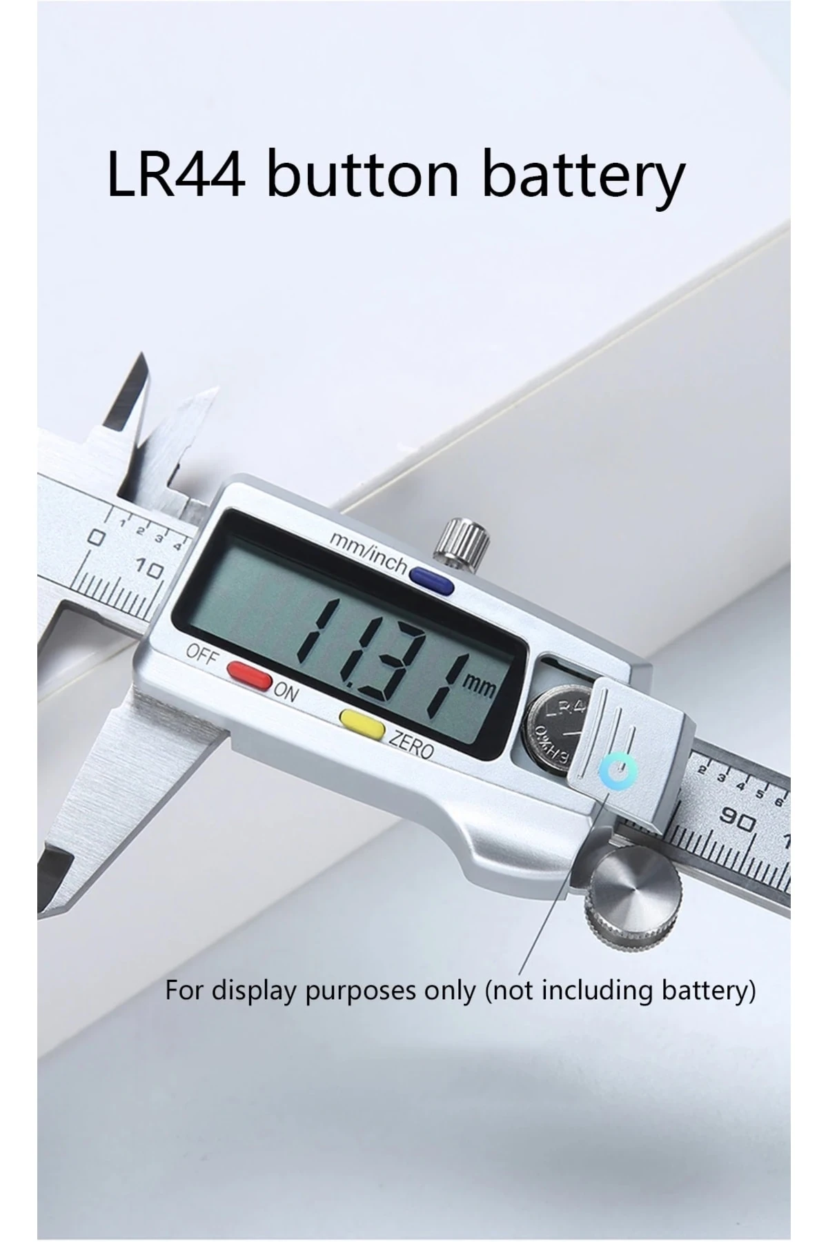 Dijital Çelik Kumpas 0,01mm Hassa Kompratör Elektronik Matal Kumpas Çift Hane