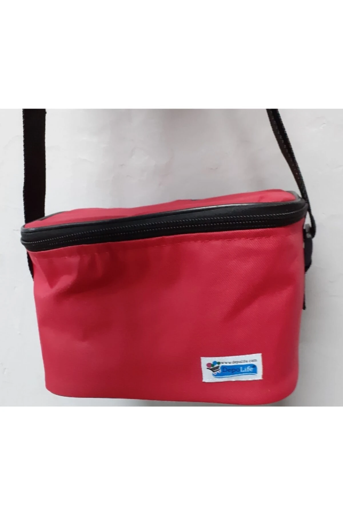 Termos Çanta 4 Litre Omuz Askılı Fermuarlı Piknik Plaj Isı Korumalı Çanta Özel Peva Astarlı Kırmızı