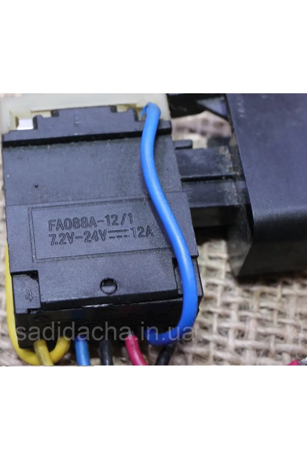 Elektronik Hız Kontrol Tetik Dc Motor Şarjlı Matkap Tetiği Sağ Sol Dönme Anahtarlı Fa088a 7.2-24v 2a