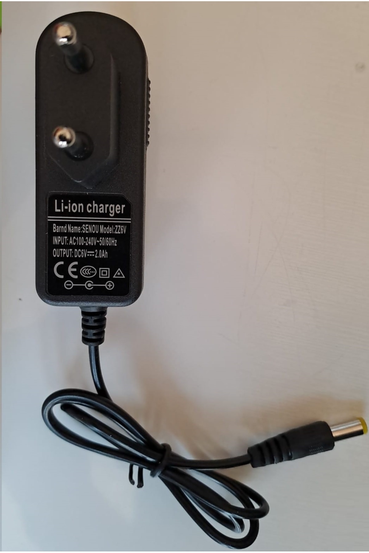 Lazer Seviye Belirleyici cihaz için Yedek Şarj Adaptörü Üniversal Çapraz Cizgi Hizalama için 6V 2Ah
