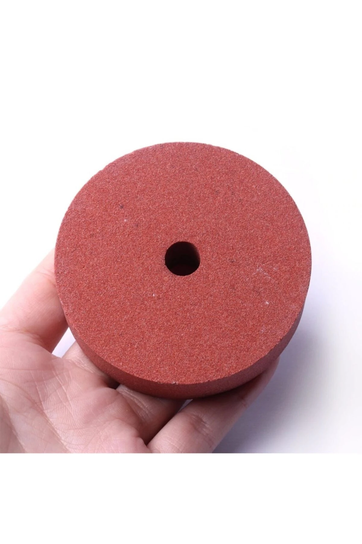 Matkap Bıçak Satır Nacak Bileme Değirmen Taş Disk Seti Skoc Biley Taşı ve Matkap Adaptörlü 3 Parça