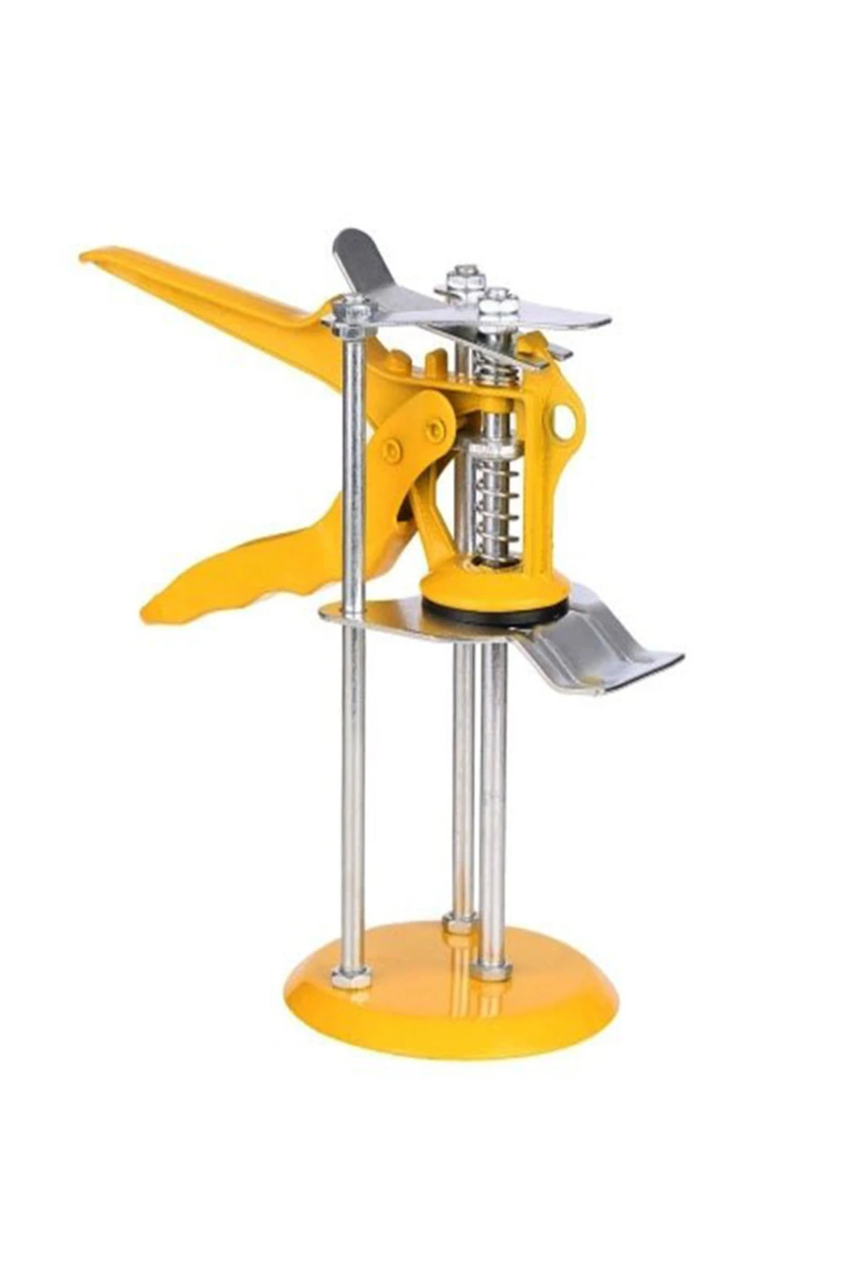 Seramik Seviye Belirleme Kaldıraç Aparatı Metal Gövde 3 Kızaklı