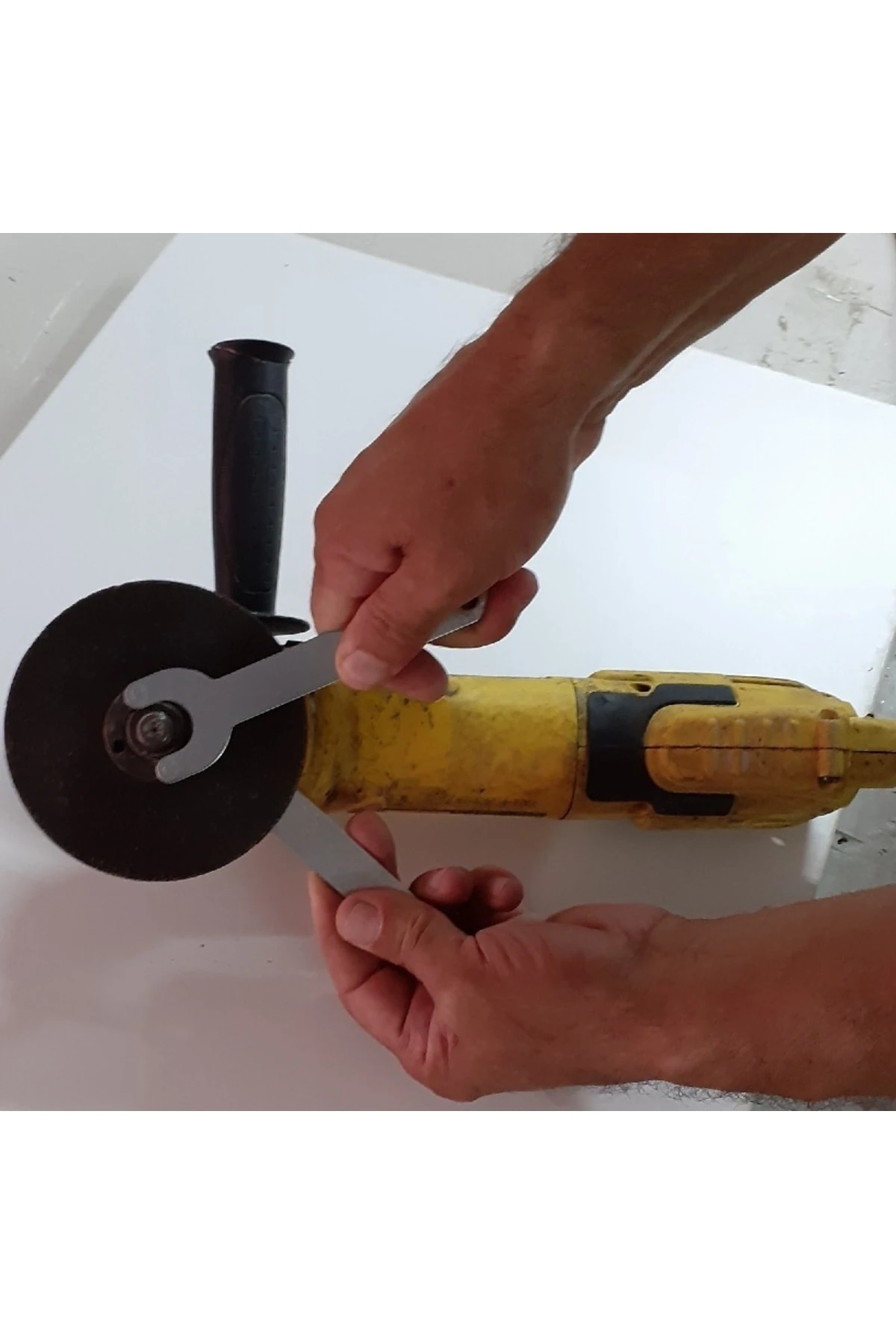 Taşlama Makinesi Için Germe Somunu Spral Vidası Takım Sökme Takma Anahtarlı Set M14 3lü Set