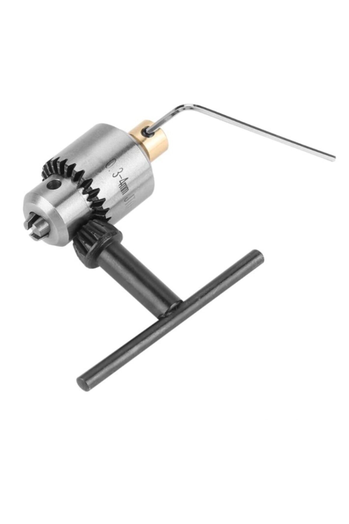 Motor Için Anahtar Sıkmalı Mini Mandrel 4mm Mandren Üniversal Okul Proje Ödev Hobi 3.2mm 4mm 5mm 6mm