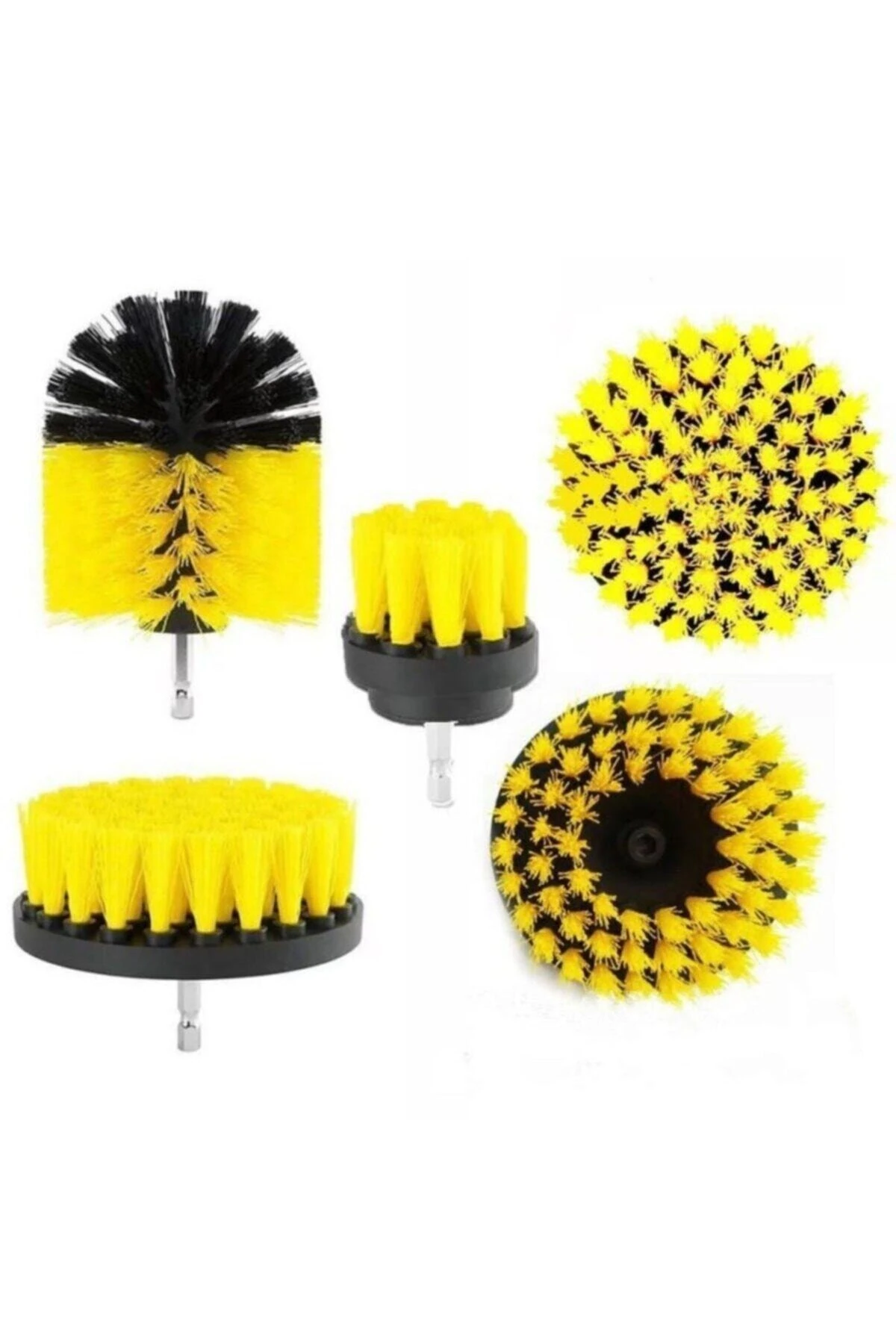 3lü Matkap Ucu Banyo Küvet Duşakabin Araba Tekerliği Koltuk Yıkam