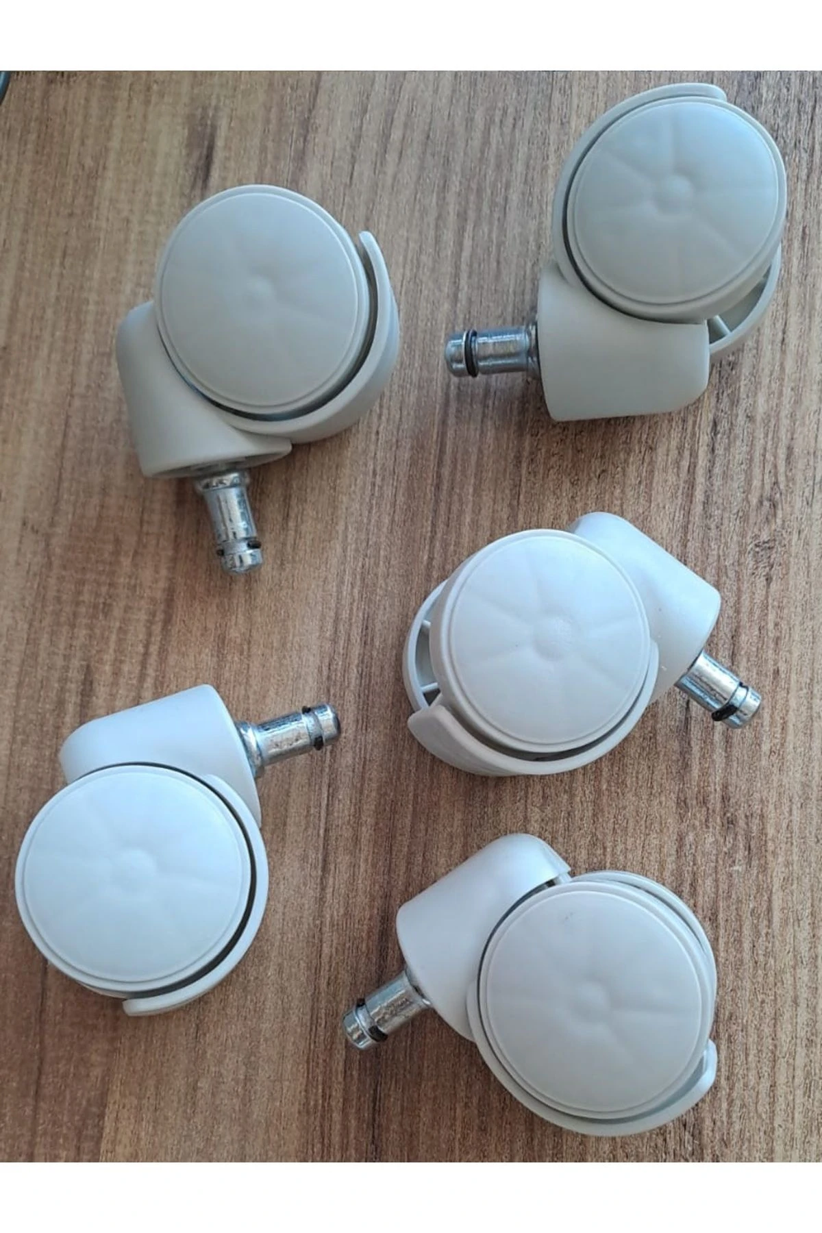 Ofis Müdür çalışma koltukları için Tekerlek Yıldız ayak Amortisör seti üniversal krem beyaz açık gri