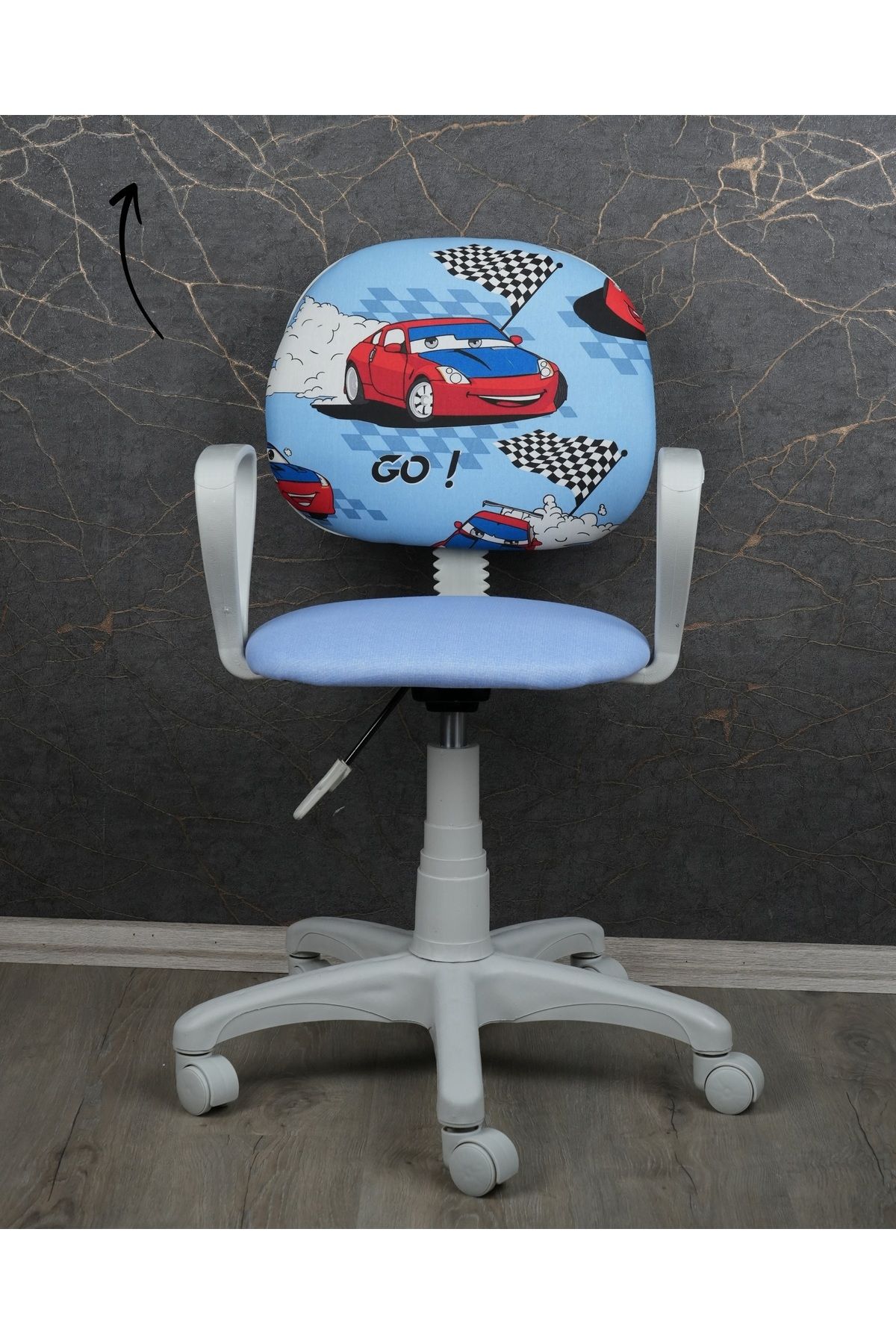 ofis müdür çalışma koltukları için  Sekmanlı Tekerlek seti 5li set üniversal krem beyaz açık gri