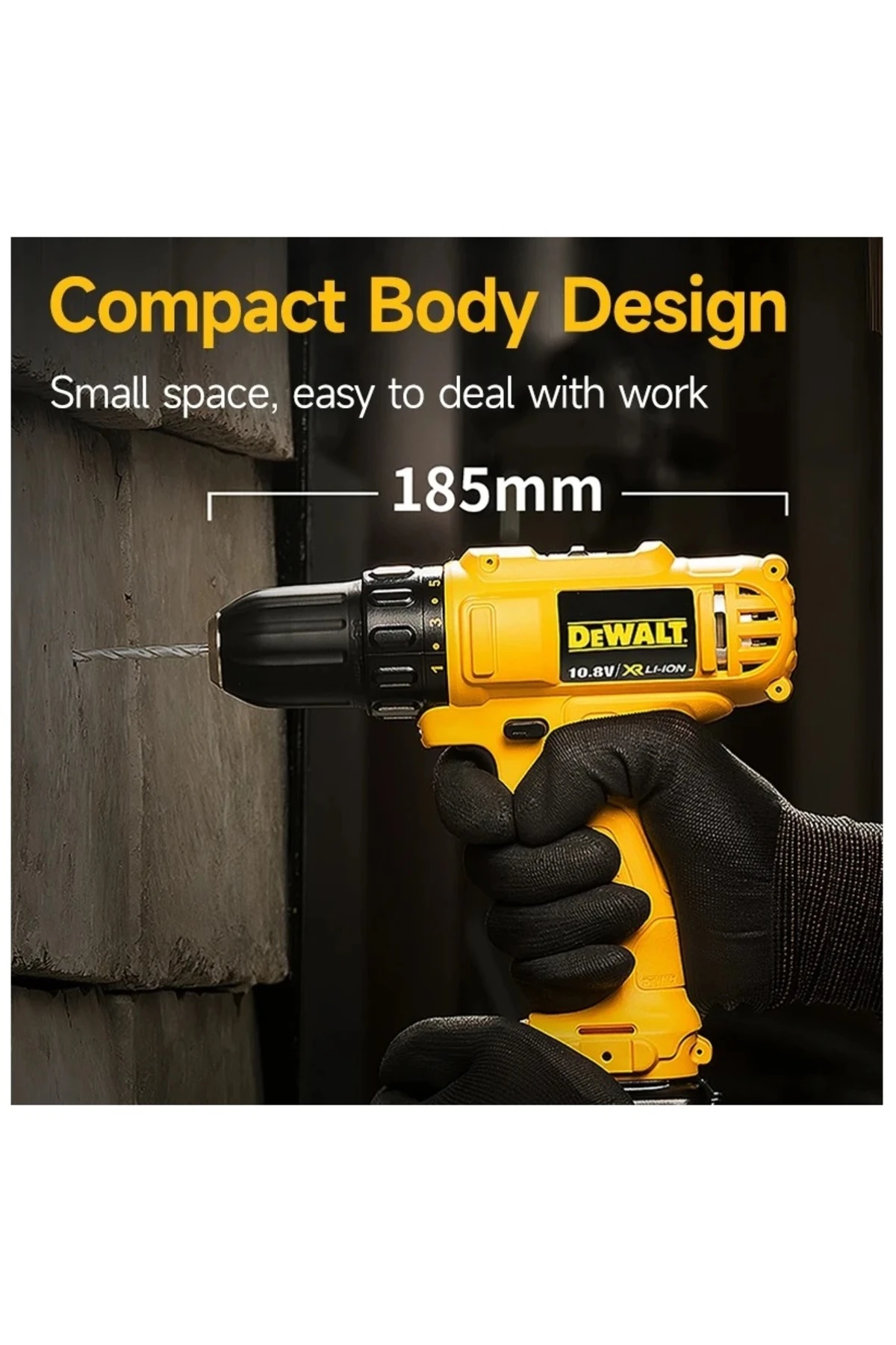 DCD700C2 Xr Seri 10.8V Şarjlı Matkap (Aküsüz) Dewalt Body Only