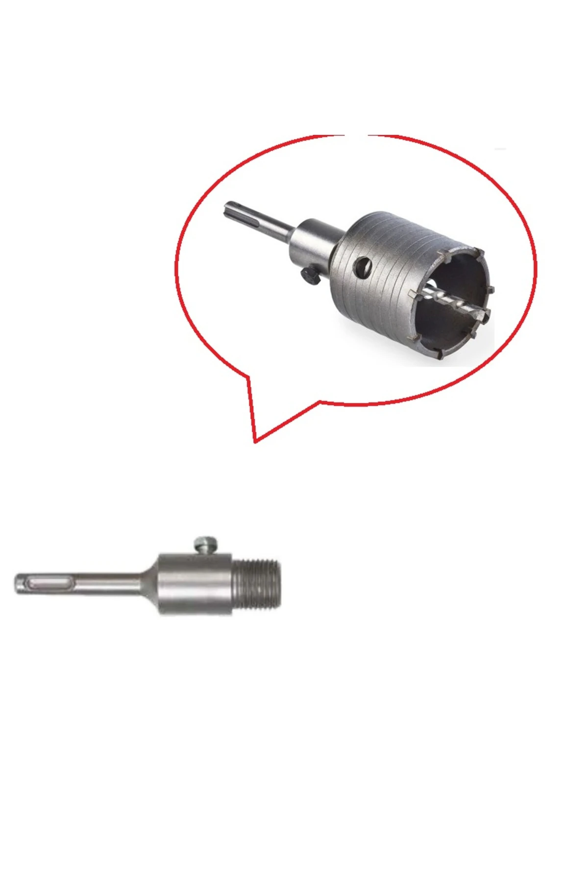 Sds Plus Panç Adaptörü 110 Mm Delme Pancı İçin Adaptör