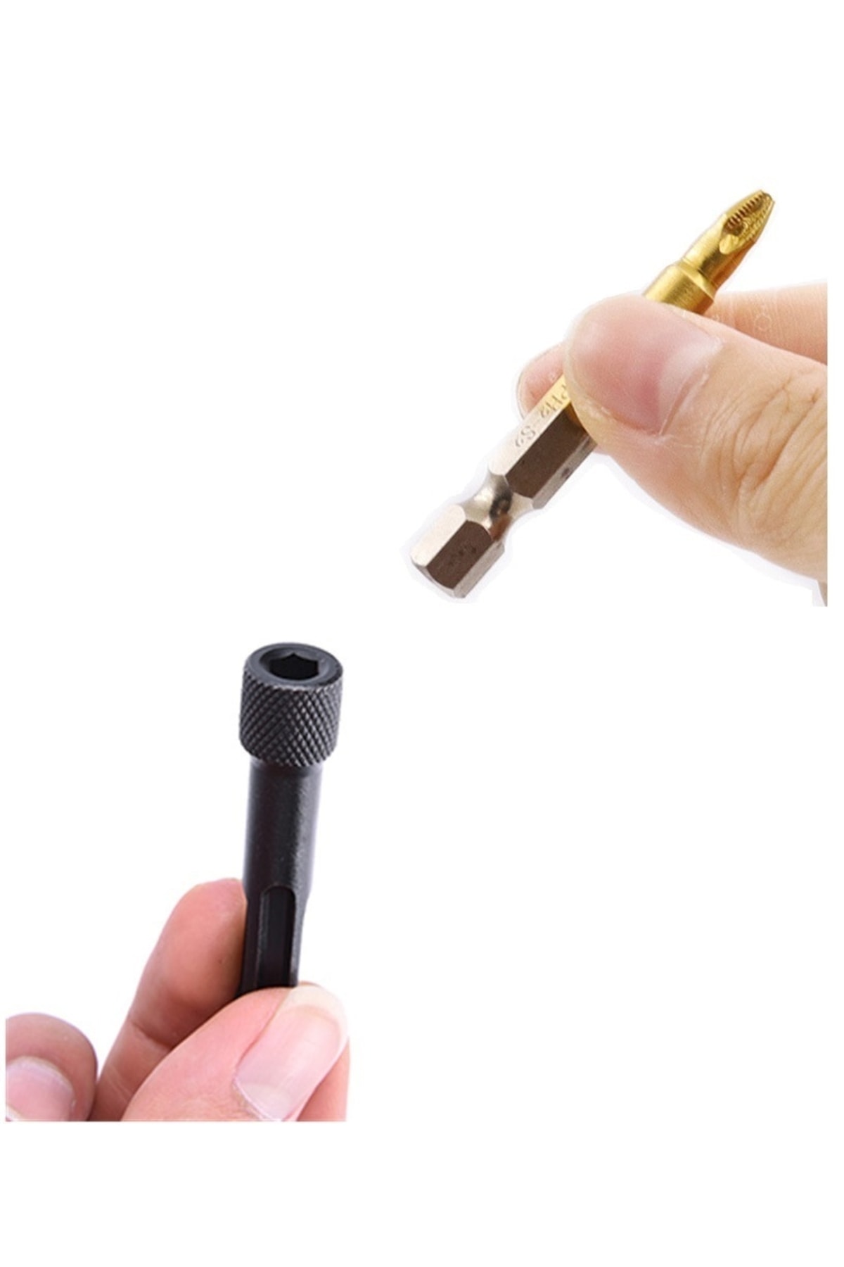 Beton Kırma Delme Için Sds Plus Hilti Ucu Ve Bits Adaptörlü Murc Ve Vidalama Bits Adaptör