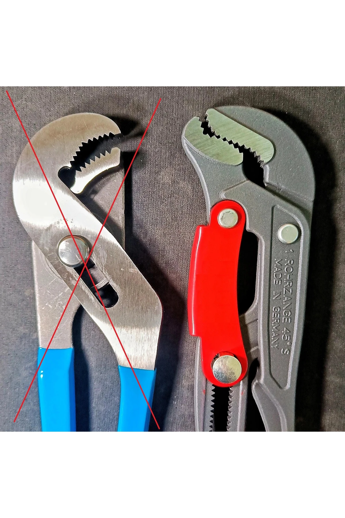 Fort Pense Papağan Pense ingiliz boru anahtarı Yaylı Ayarlı Düğmeli Cobra Musluk Boru Anahtar