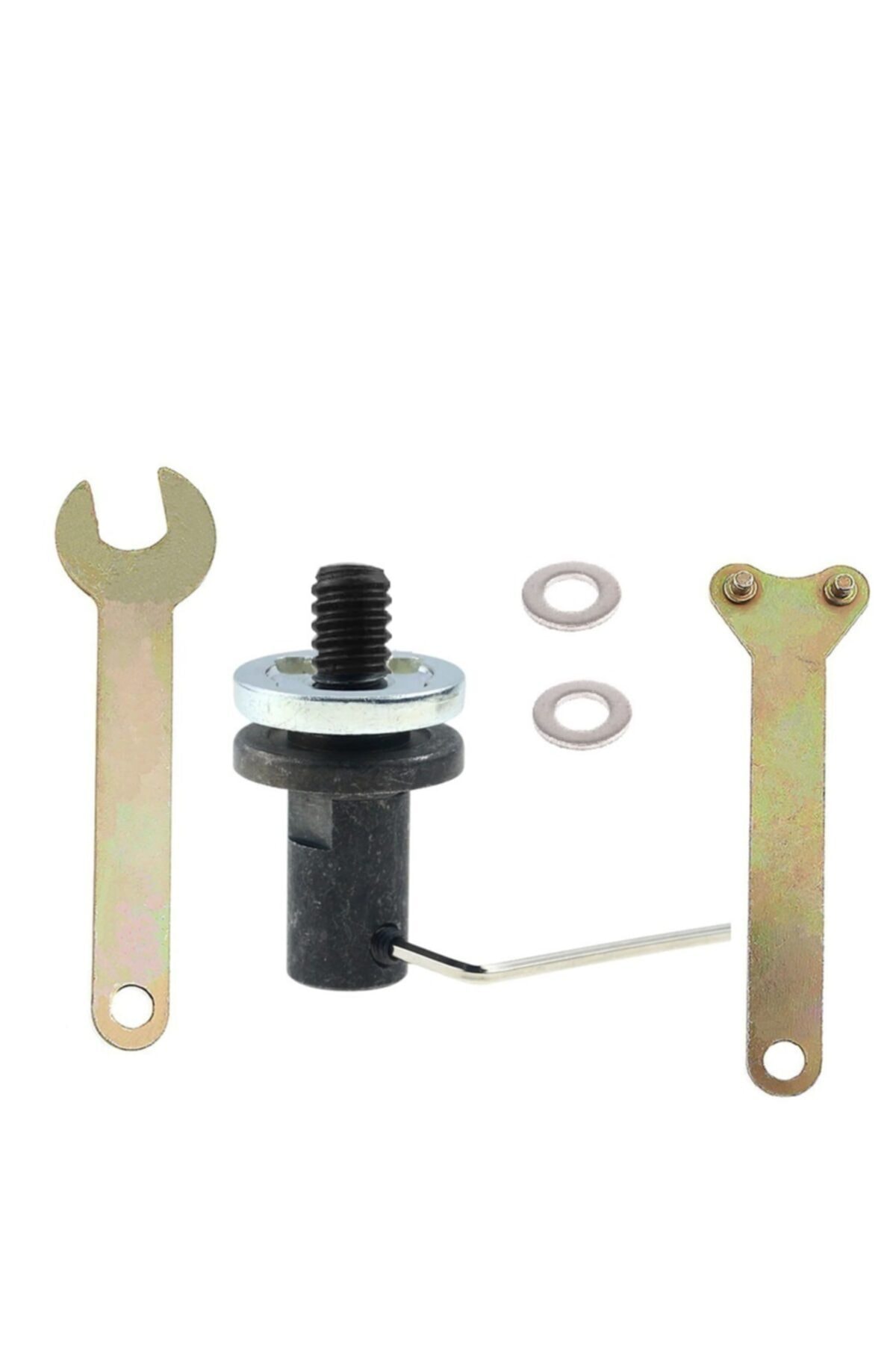 5mm Motor Mili Için Bağlantı Şaftı Somunlu Anahtarlı Kaplin Seti Disk Bağlama Adaptörü Okul Proje
