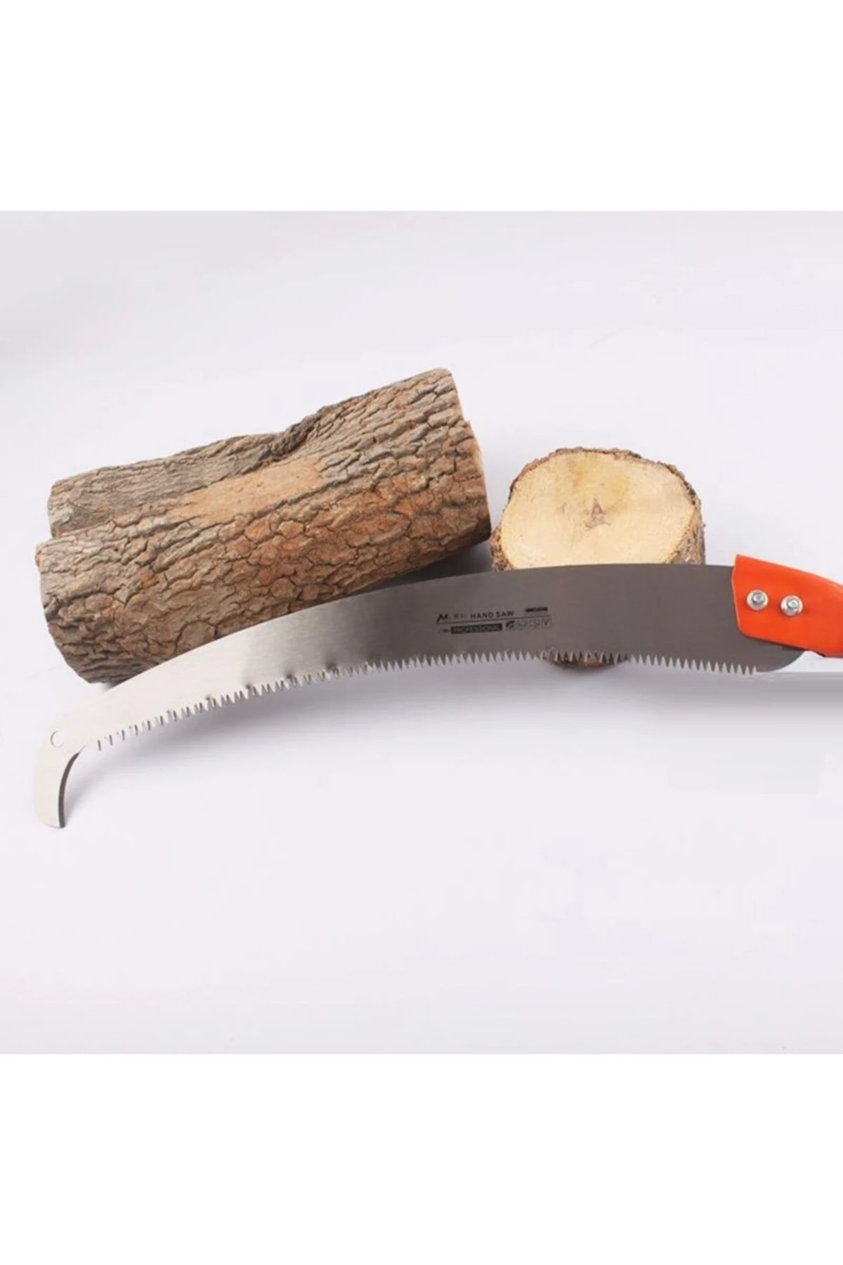 Kıvrık Dal Ağaç Çalı Diken Kesme Testeresi Sırık Sap Takılabilir Tepe Testeresi Lazer Bıçaklı Sapsız