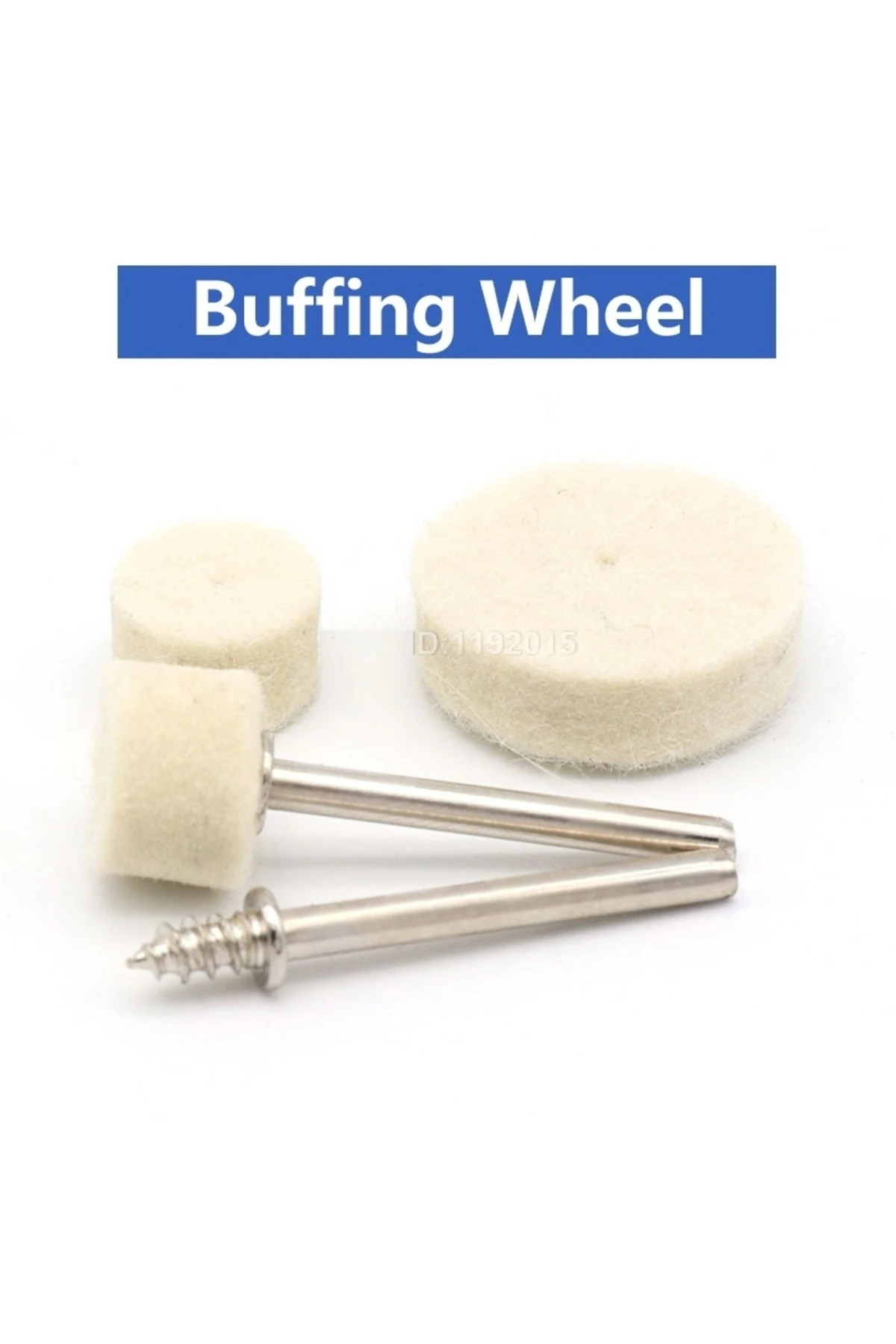 Polisaj Cila Parlatma Keçesi Yün Keçe Dremel Matkap Ucu 13mm Ve 25mm Toplam 33 Lü Set