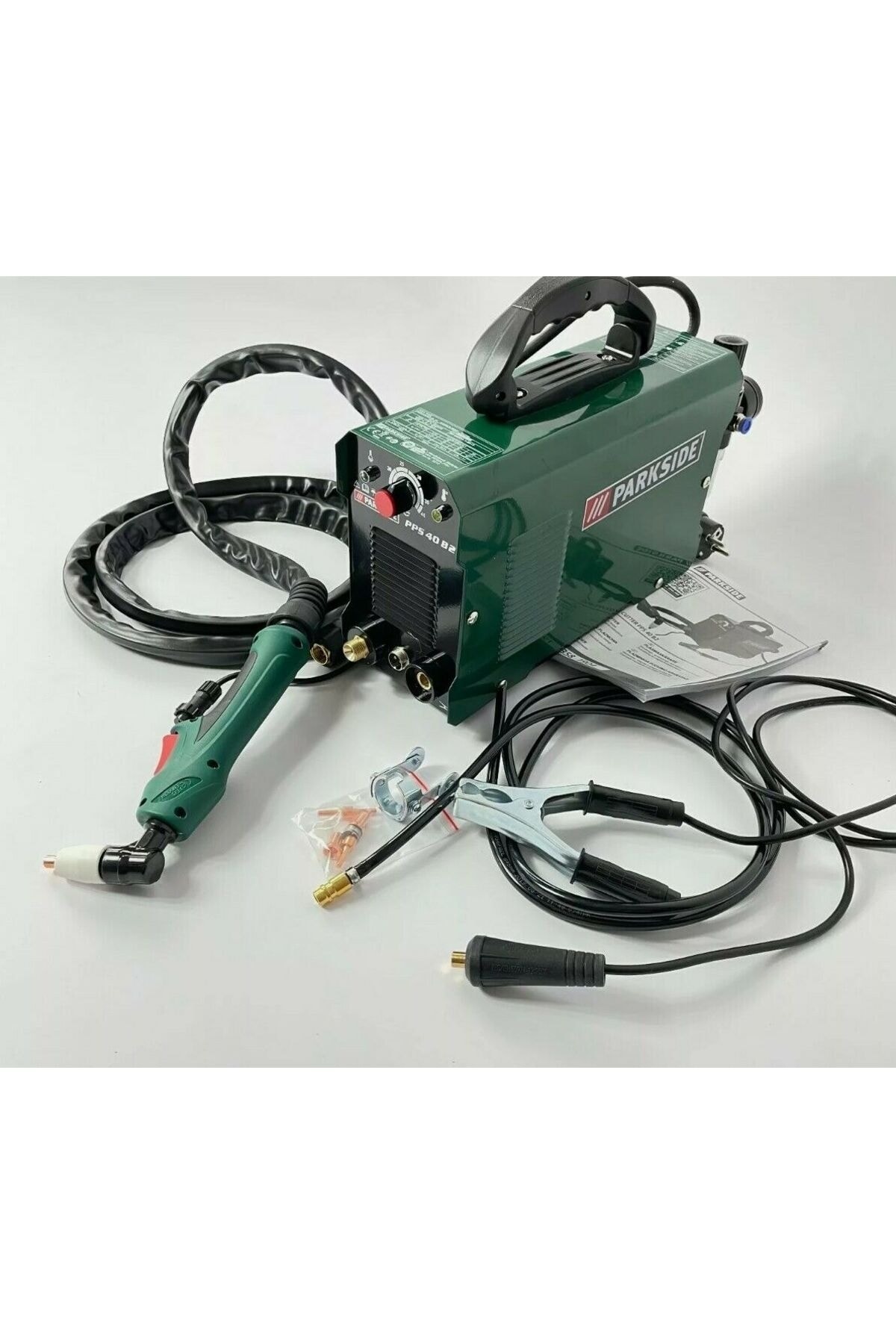 parkside plasma cutter pp3 40 b3 elle Plazma Kesme Makinesi invertör metal kesici