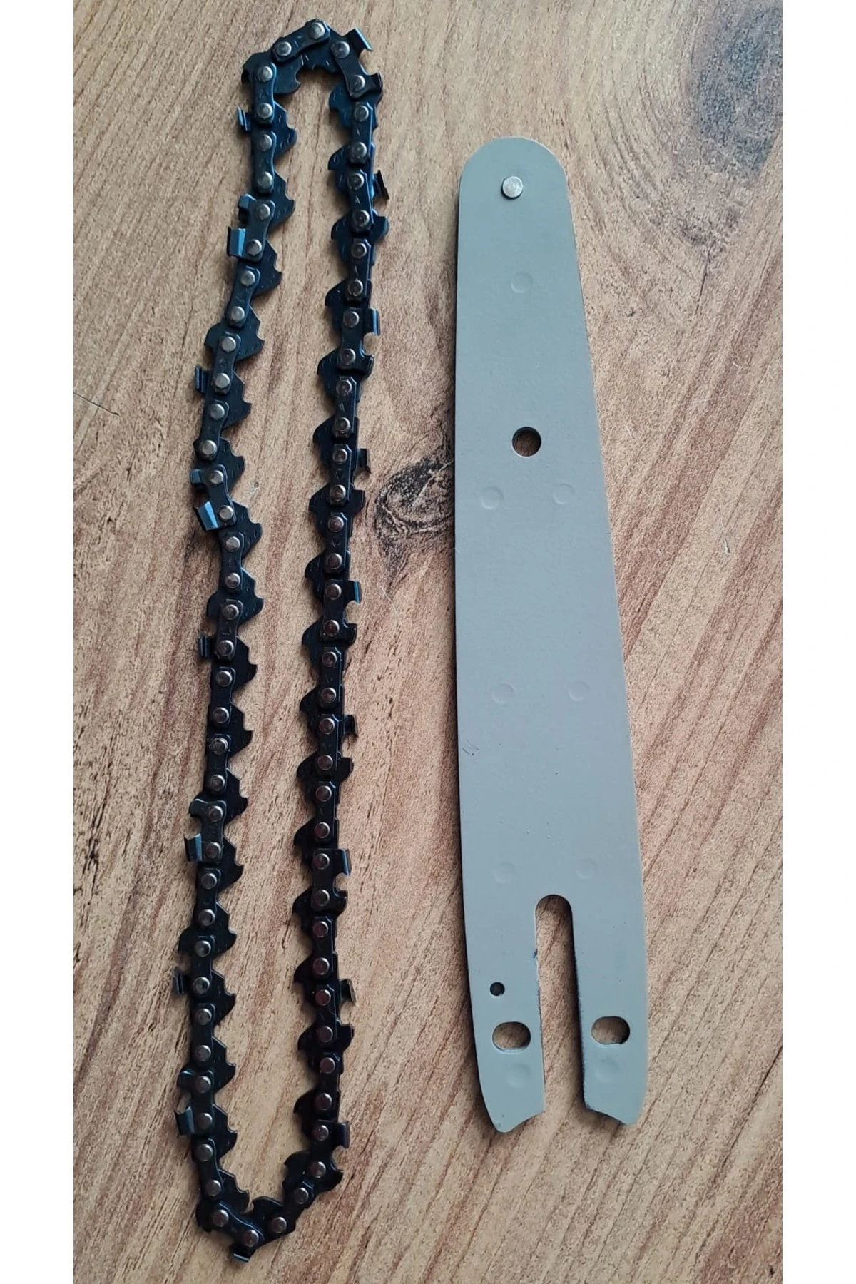 Şarjlı akülü Zincirli Testere için 18 Diş Zincir ve Pala Yedek Parça odun agaç kesme Makinesi zincir