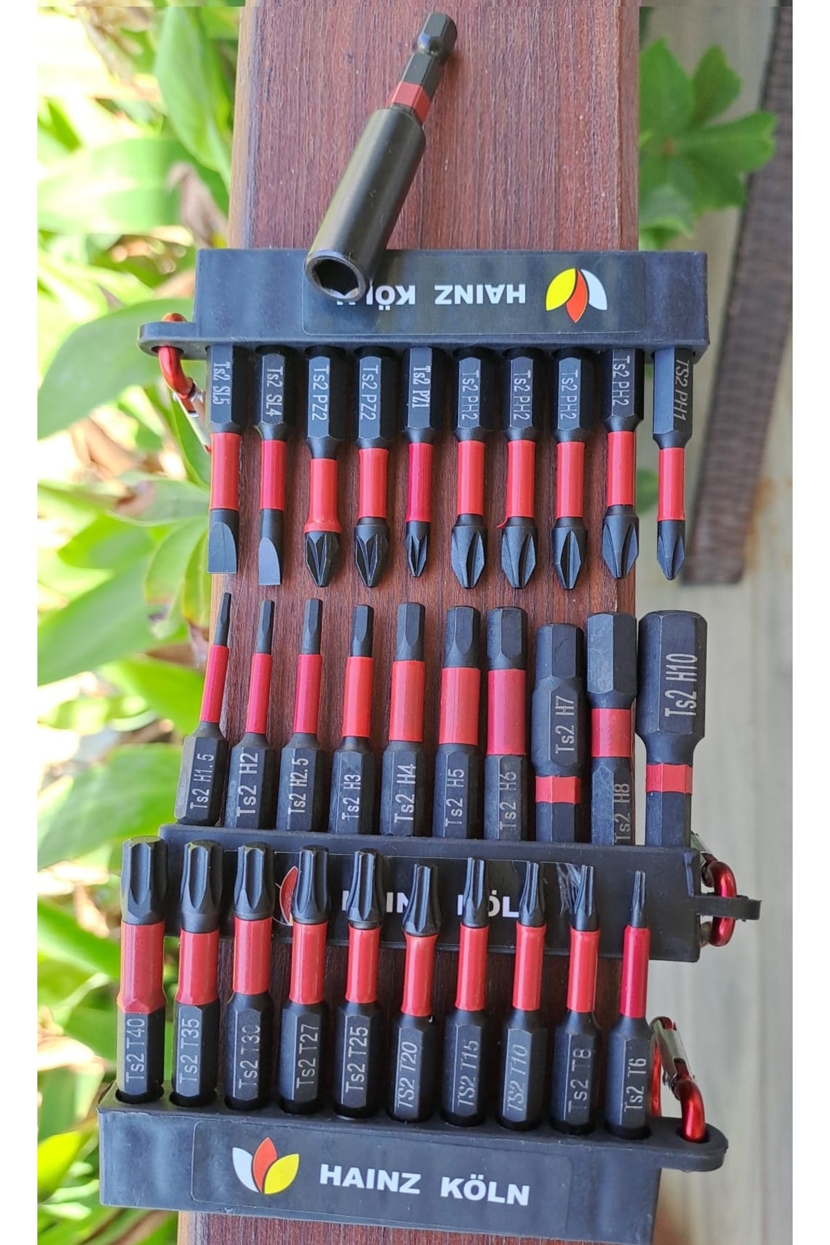 34 Parça Manyetik Hex Bits uç takımı Yıldız Alyan Düz bits Yıldız Bits Yıldız Alyan uzatma Adaptörlü