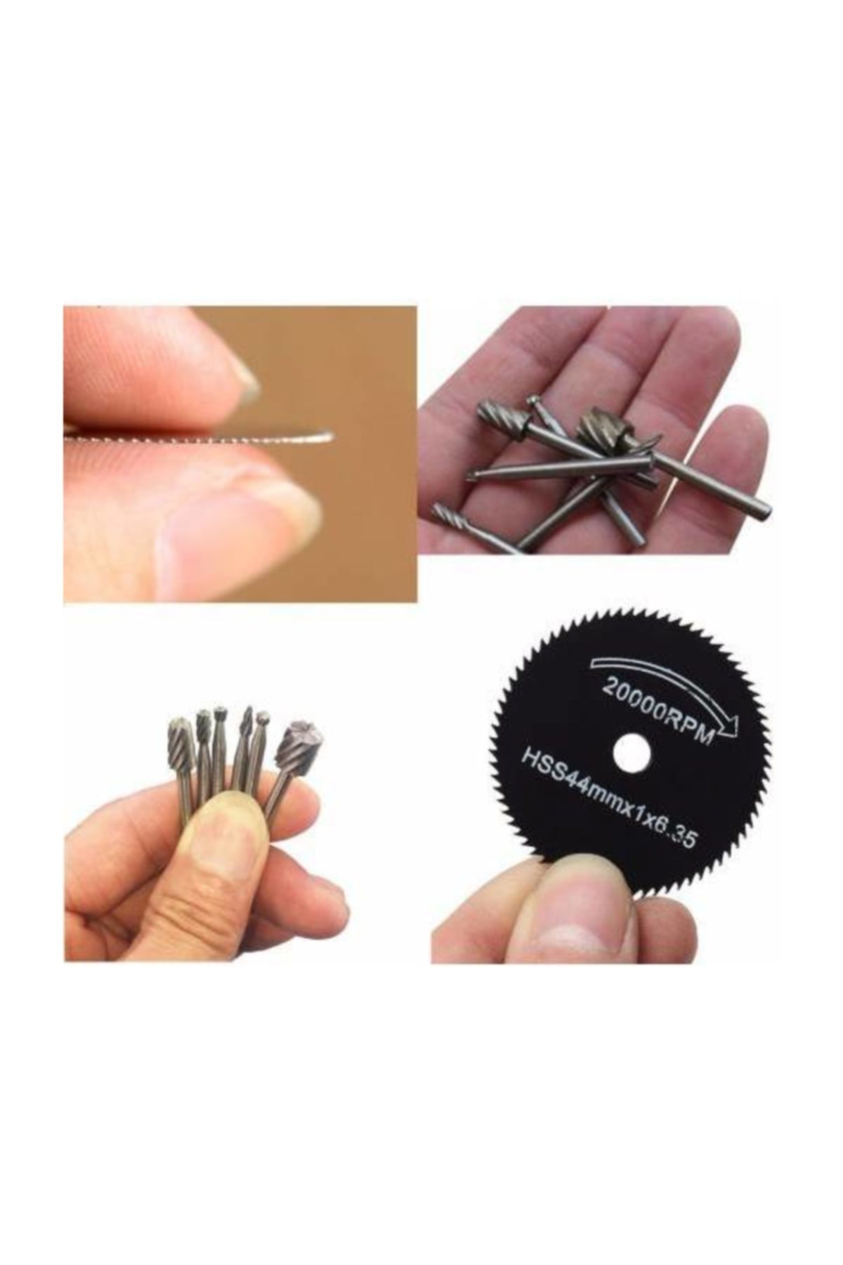14lü Dremel Proxxon Cihazlar Için Kesici Ahşap Oyma Mini Kesici Hobi Seti