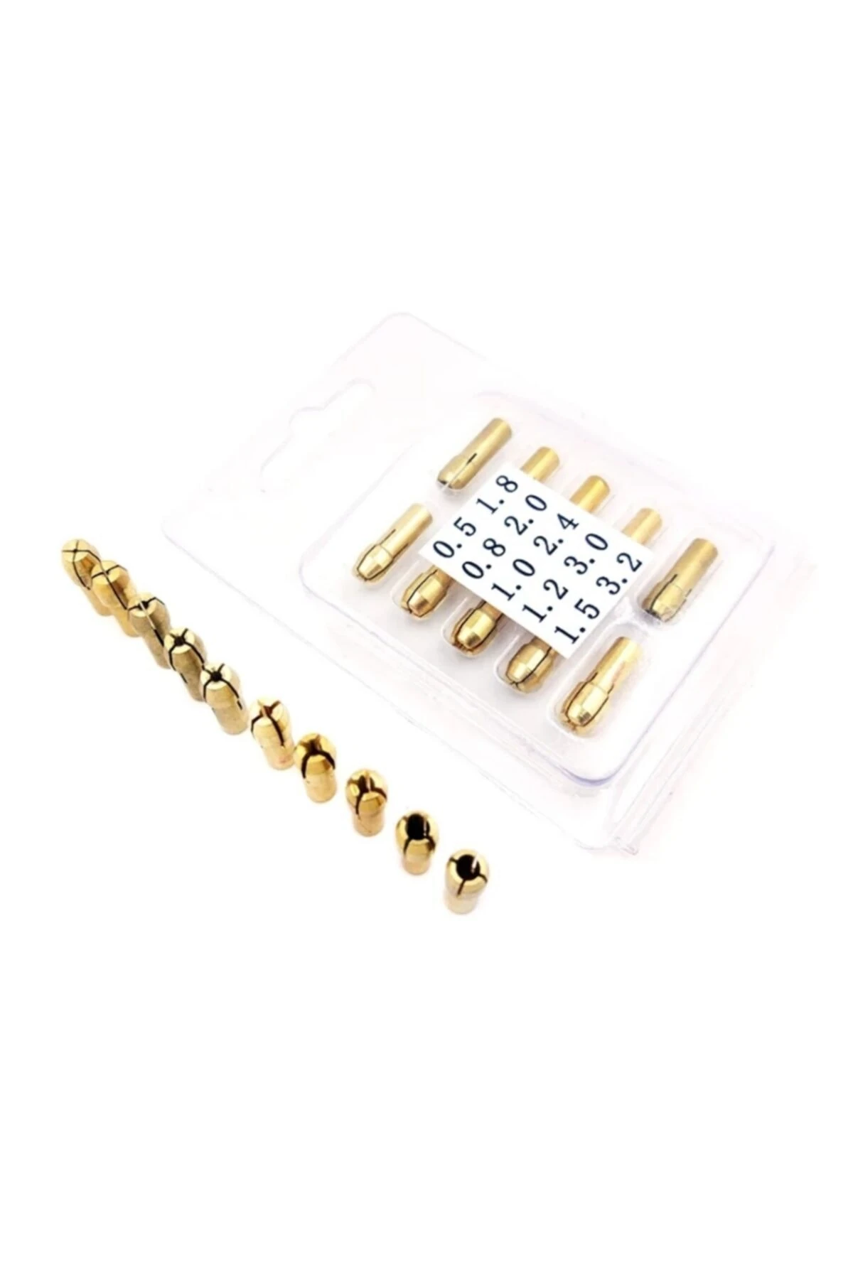 Tüm Gravür Aletleri Pirinç Penset Kiti(mandren Dahil 11 Adet-4.8mm Kalınlık)