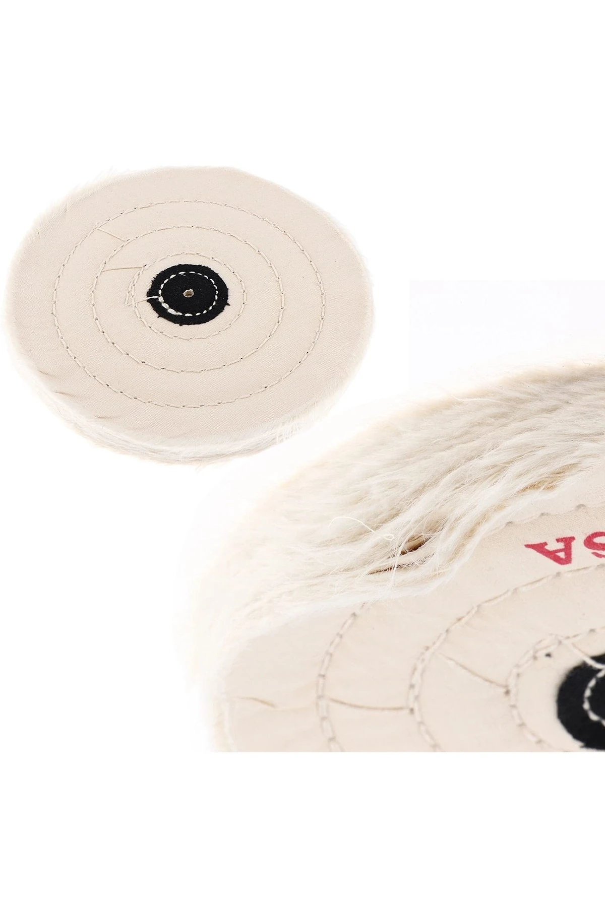 Pamuklu Parlatma Diski Tekerlek Polish Ped Metal Ahşap Takı Taşlama Cilalama Için Parlatma Polisaj