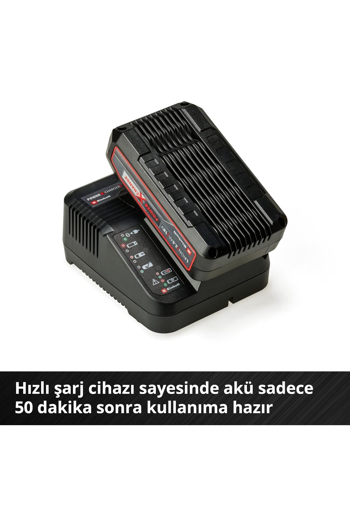 Einhell Batarya ve Şarj Cihazı Seti Einhel Yedek Pil Yedek akü 18v 2,5Ah