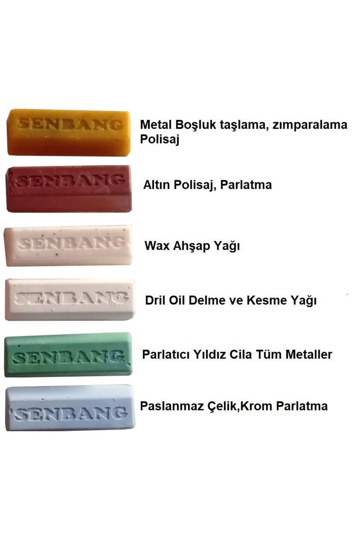 Tüm Metal Ve Ahşap Kullanılan Don Yağı Temizleme Parlatma Polisaj Pastası Balmumu Macunu 100gr.