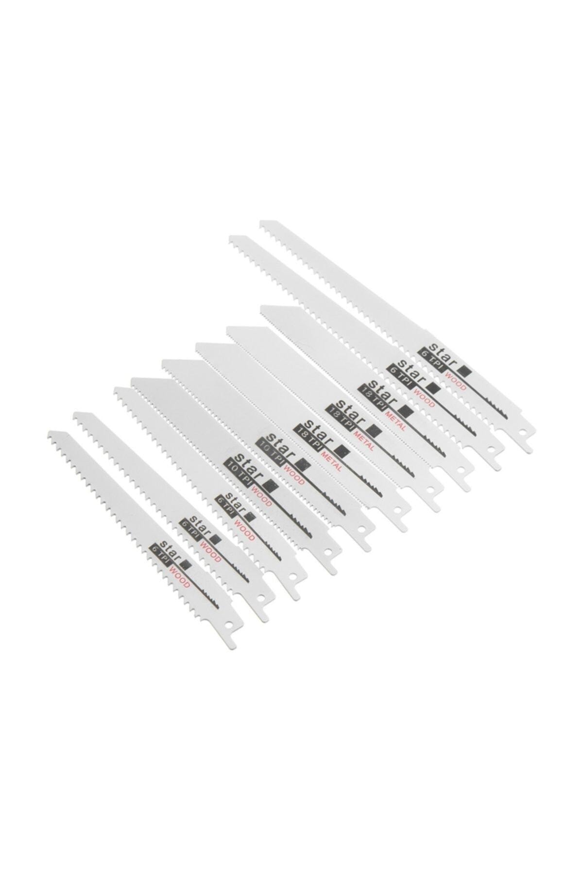 Tilki Kuyruğu Bıçakları 10lu Black Tools Ahşap Ve Metal Testere Bıçakları