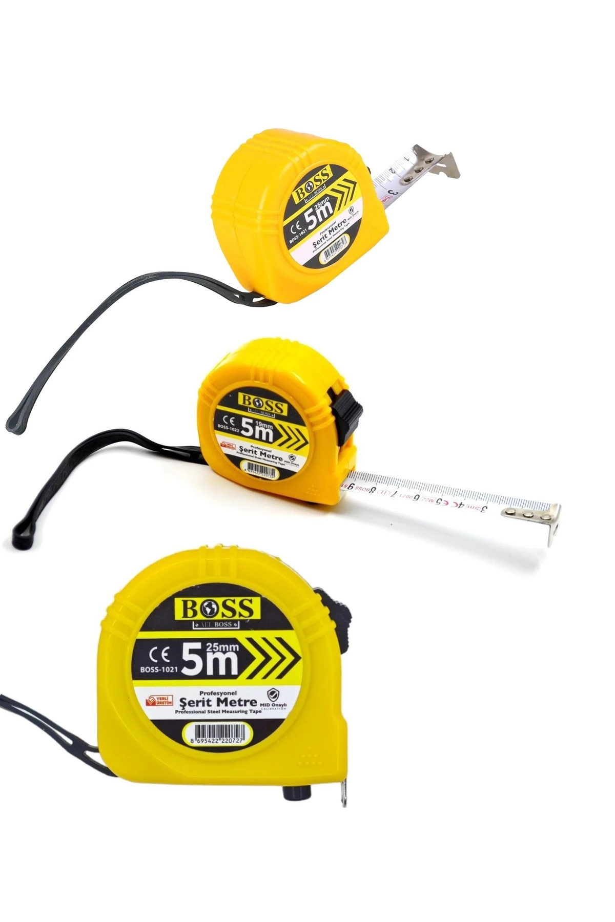 Açılı Kombine gönye Su Terazili 5 Metre Şerit Kumpas Seti Marangoz Mühendis Mimar El Alet Seti