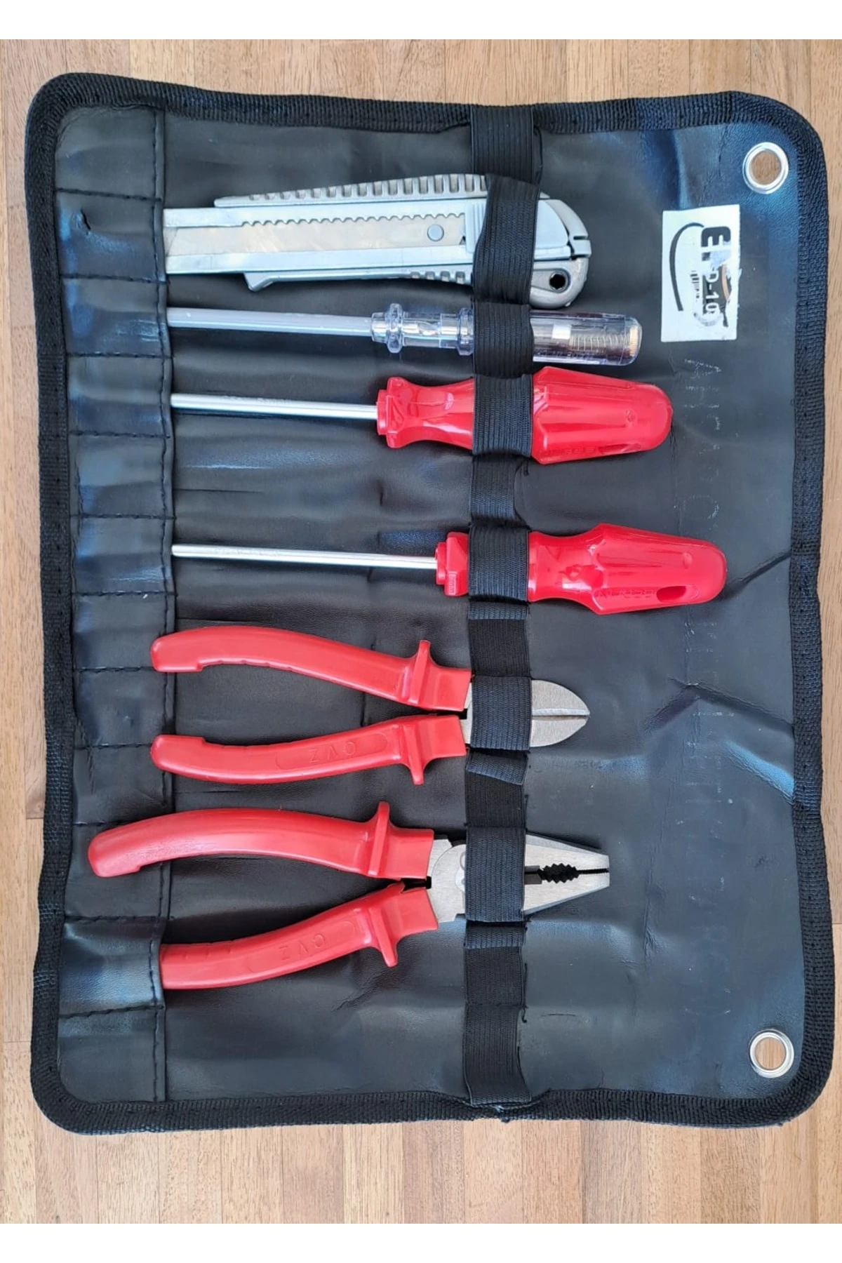 Pense Yan Keski Tornavida Seti Manyetik 2li Tornavida Kontrol Kalemi Falçata Takımı Izoleli 7 parça